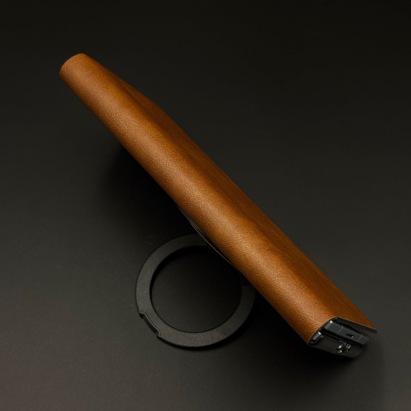 Leather Flip Case with Metal Rotating Stand & MagSafe for Samsung Galaxy Z Fold 6