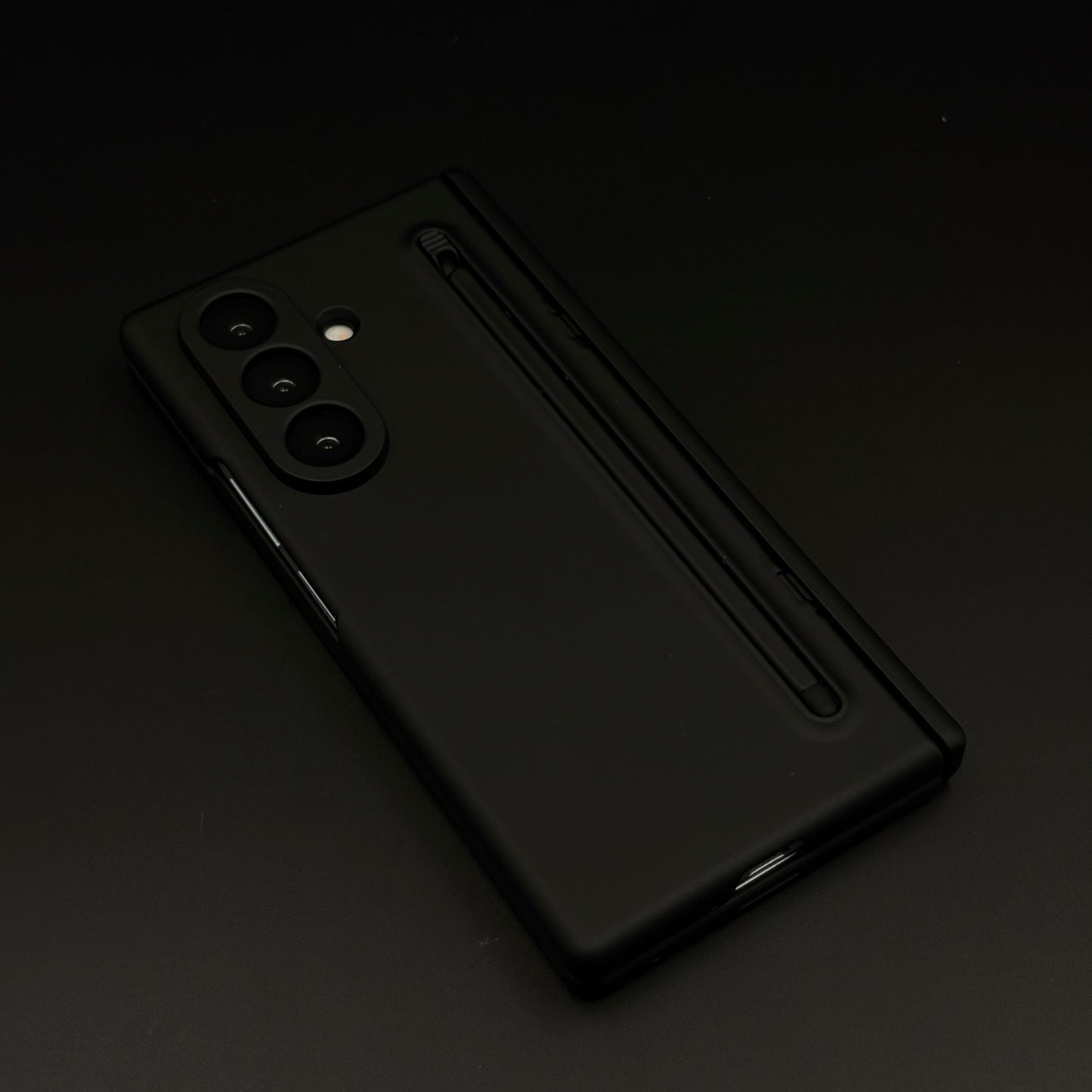 Ultra Slim Pen Case for Samsung Galaxy Z Fold 7 | Soft Matte Finish | Hinge Protection Stand