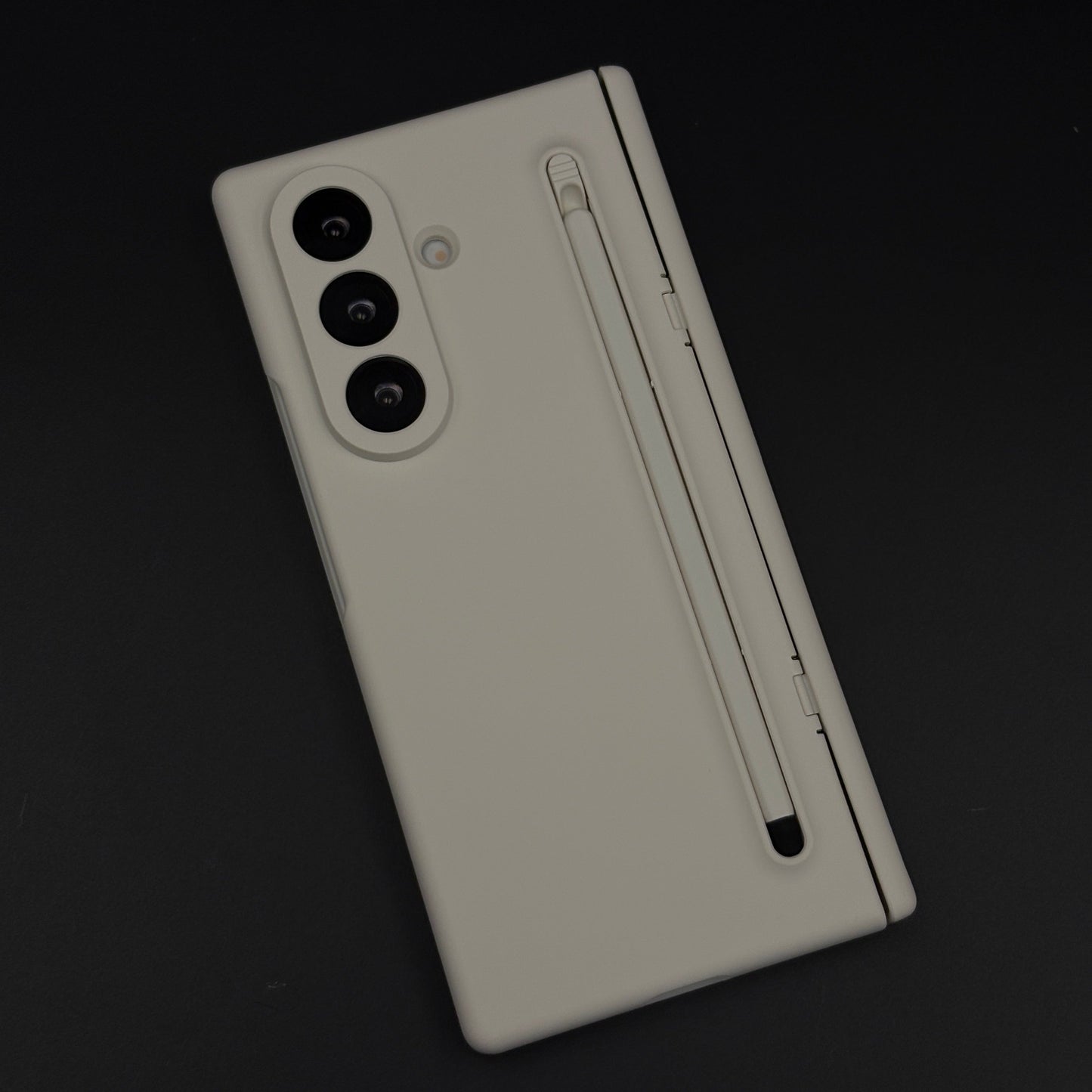 Ultra Slim Pen Case for Samsung Galaxy Z Fold 6 | Soft Matte Finish | Hinge Protection Stand