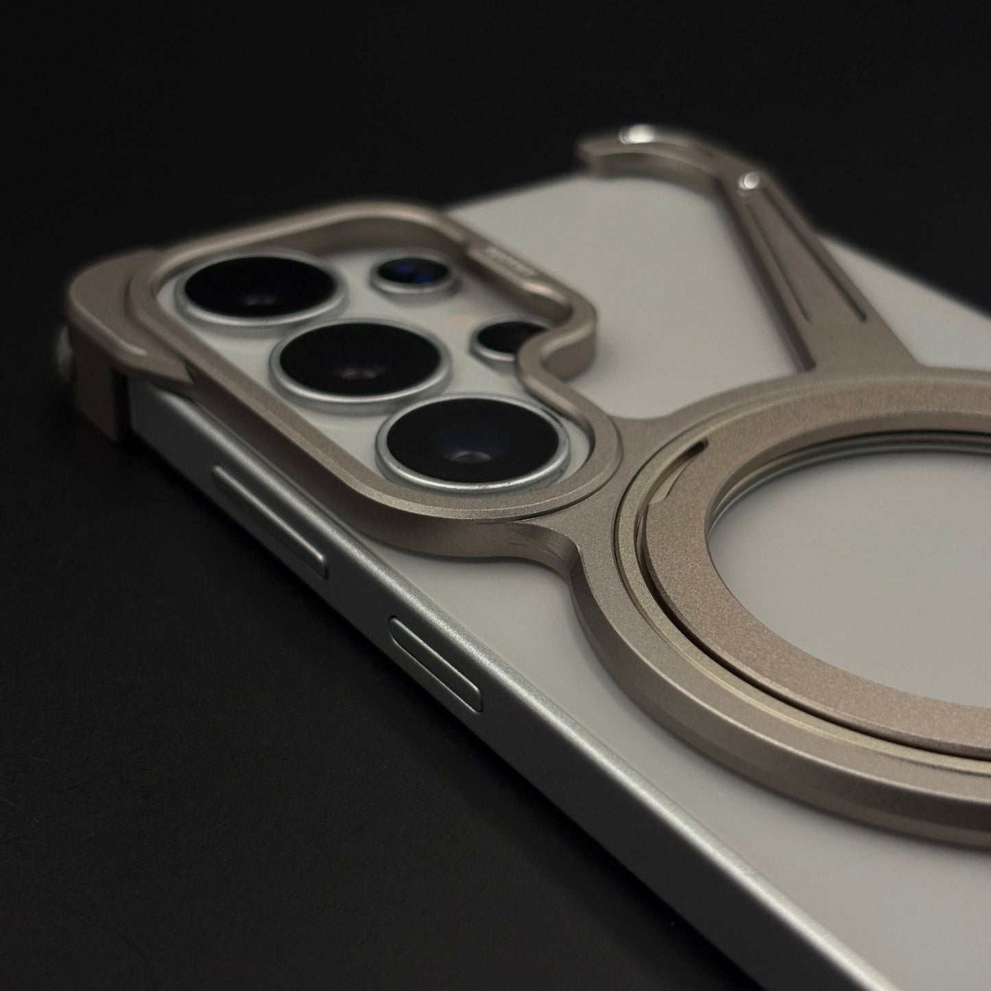 X-Shape Metal Magnetic MagSafe Ring Stand Case for Samsung Galaxy S26 Ultra