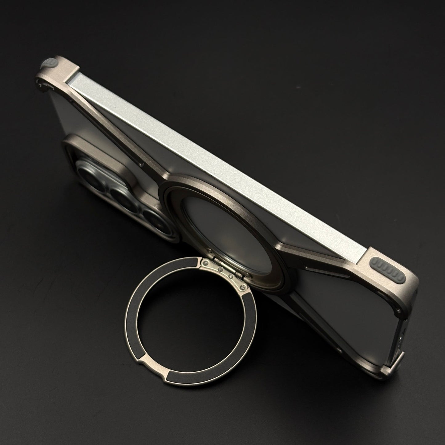 X-Shape Metal Magnetic MagSafe Ring Stand Case for Samsung Galaxy S26 Ultra