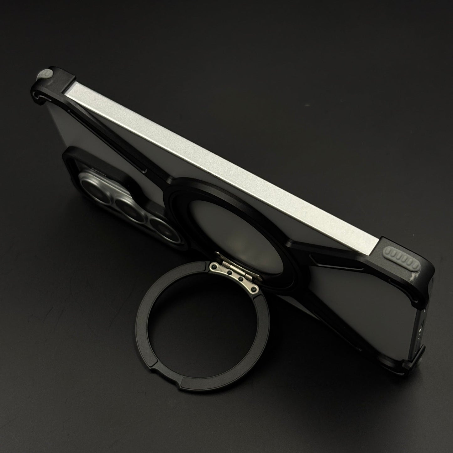 X-Shape Metal Magnetic MagSafe Ring Stand Case for Samsung Galaxy S26 Ultra