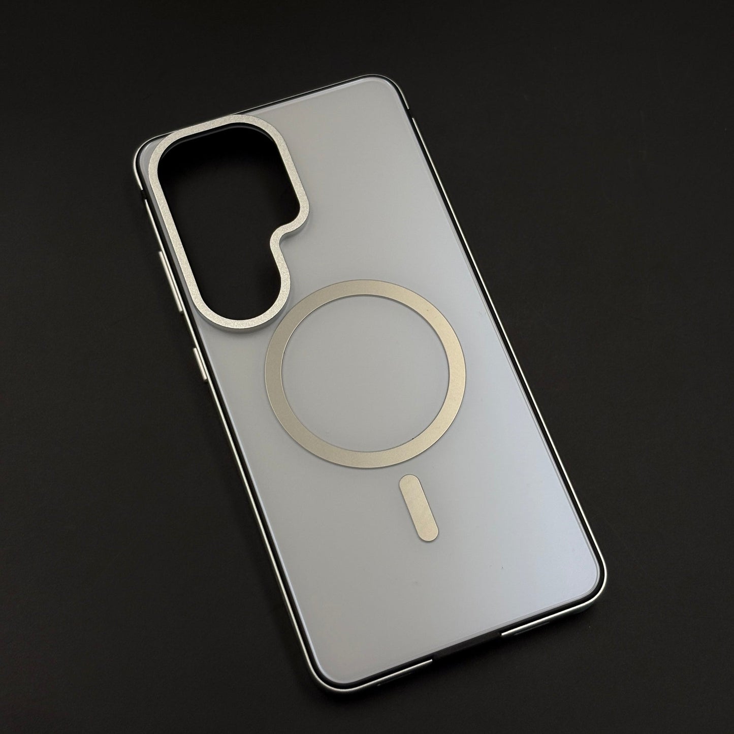 Matte MagSafe Case with Raised Metal Camera Bezel for Samsung Galaxy S26 Ultra