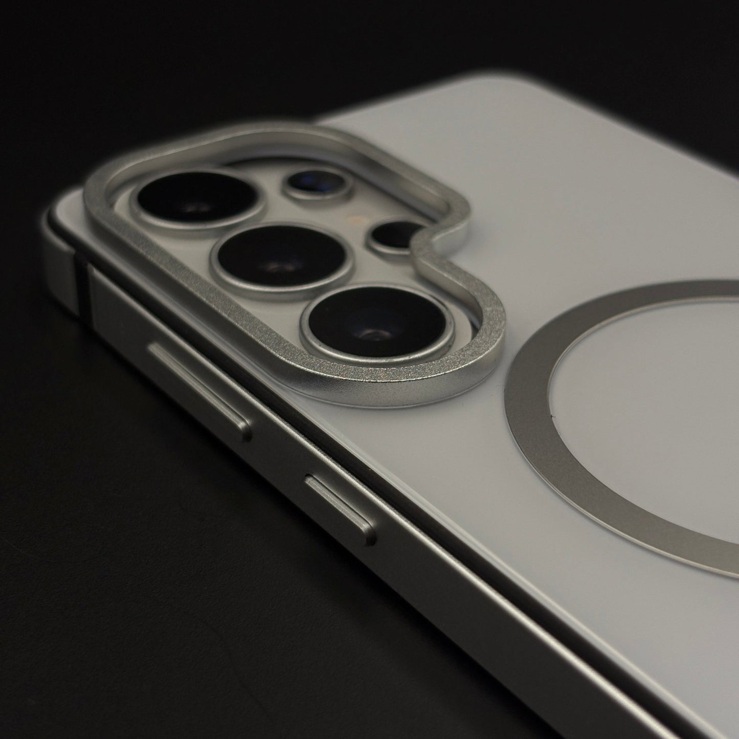Matte MagSafe Case with Raised Metal Camera Bezel for Samsung Galaxy S26 Ultra