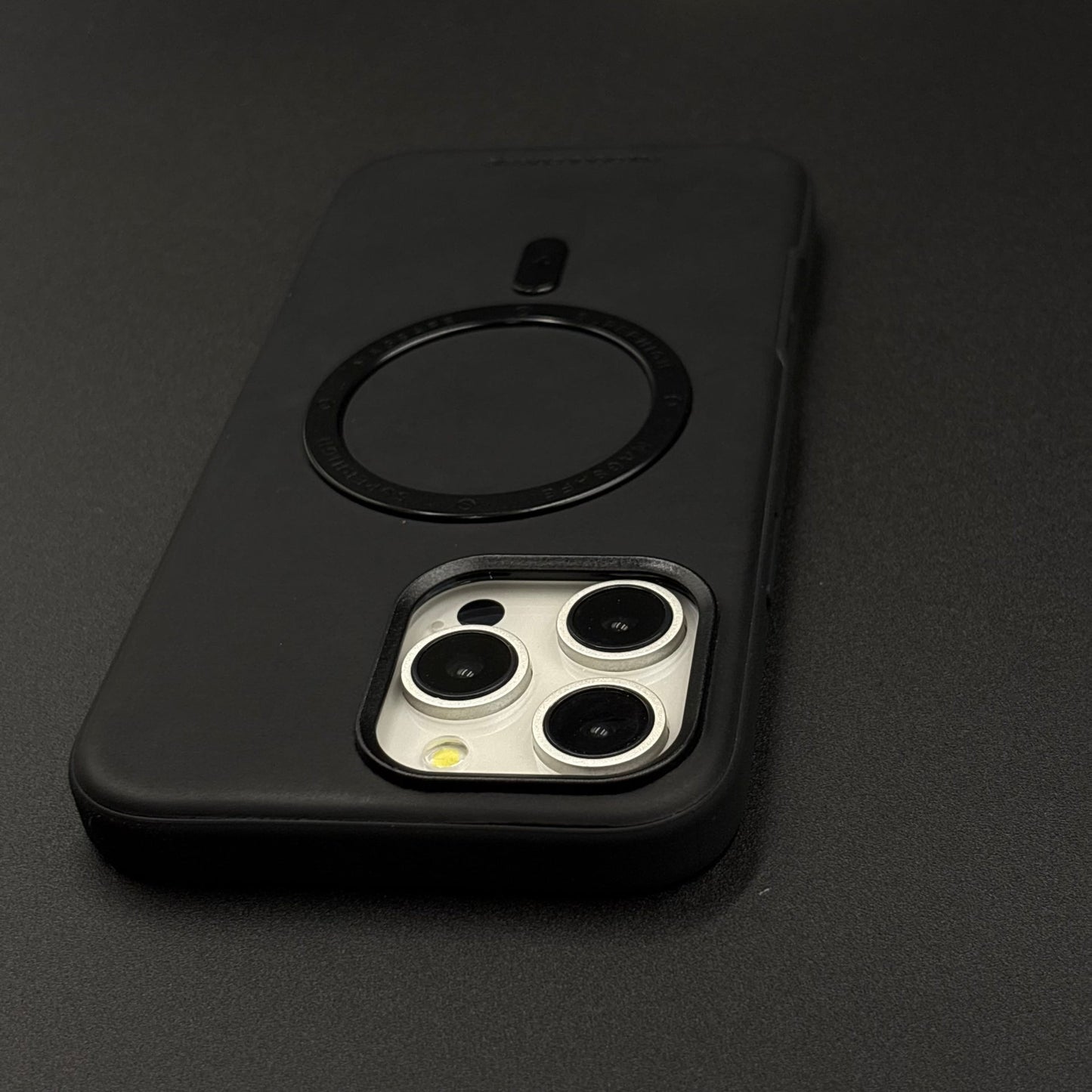 Super Magnetic Magsafe PU Leather Case for iPhone Series | Premium Grip & Sleek Design