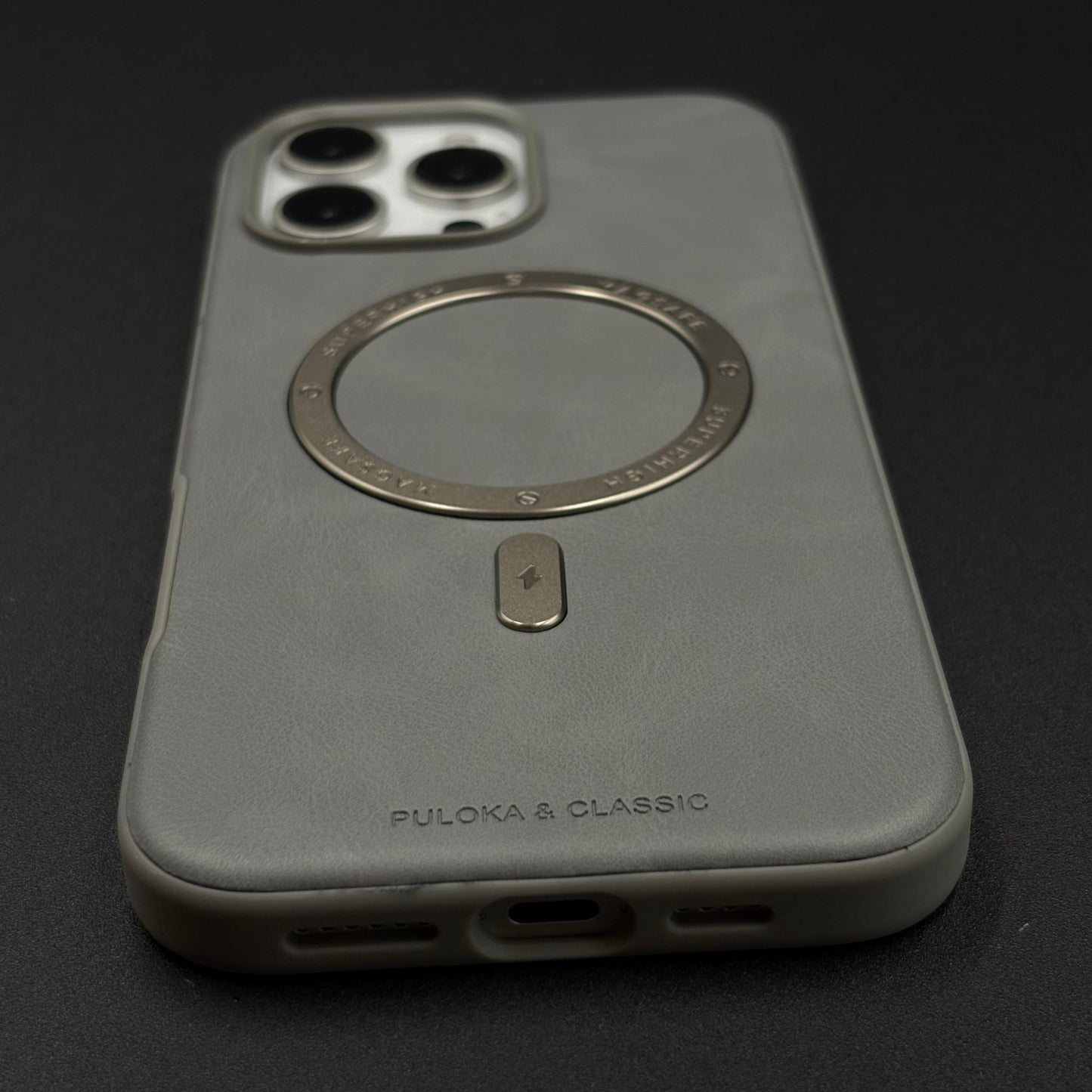Super Magnetic Magsafe PU Leather Case for iPhone Series | Premium Grip & Sleek Design