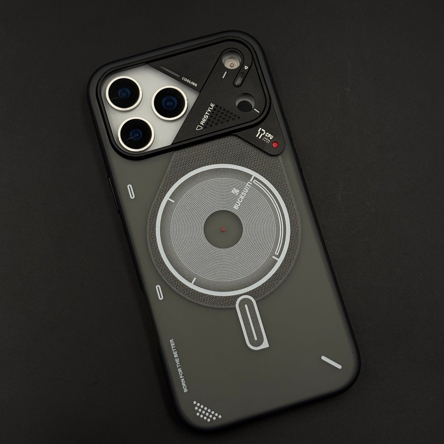 Cyber Tech MagSafe Case with Cooling-Style Design for iPhone 17 Series