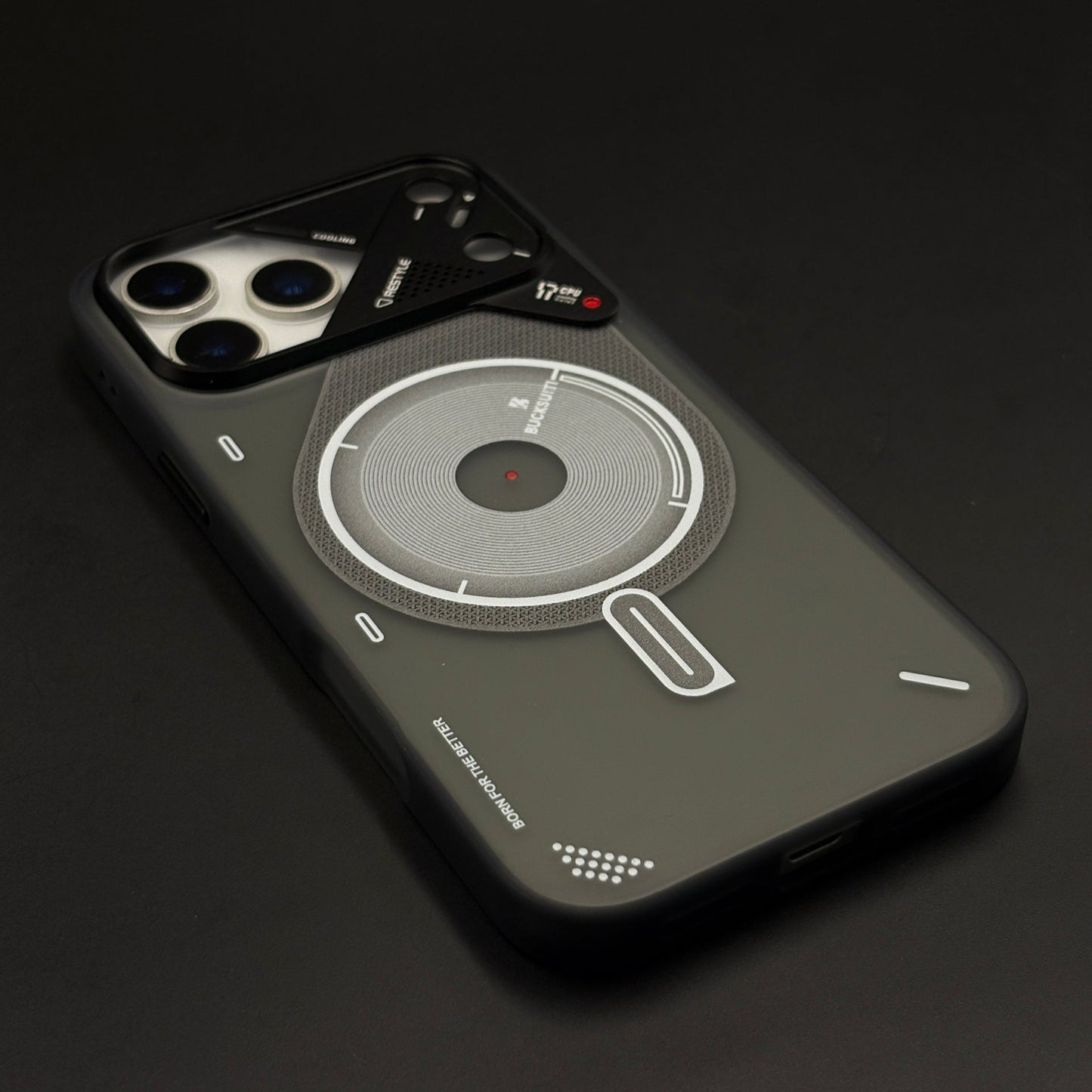 Cyber Tech MagSafe Case with Cooling-Style Design for iPhone 17 Series