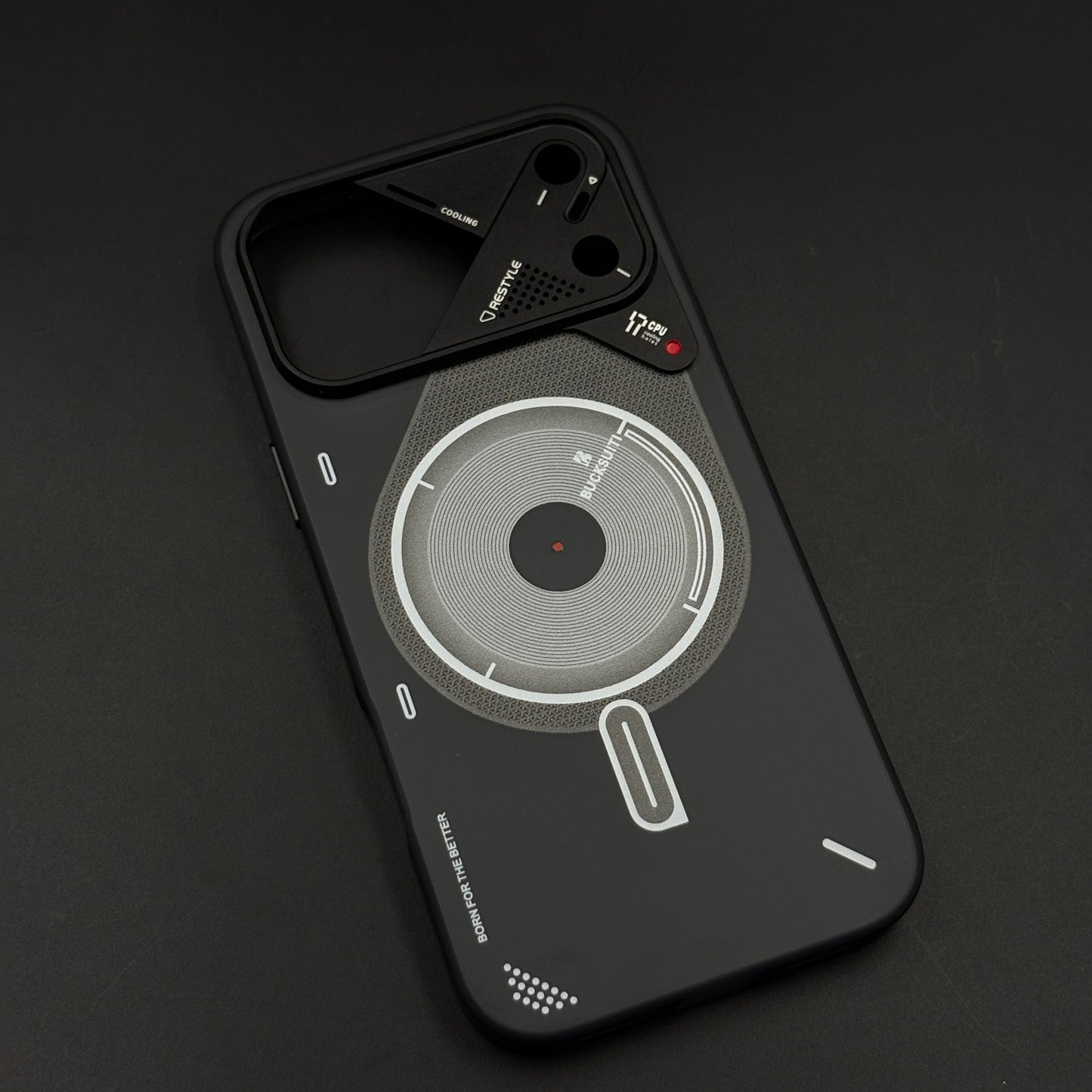 Cyber Tech MagSafe Case with Cooling-Style Design for iPhone 17 Series