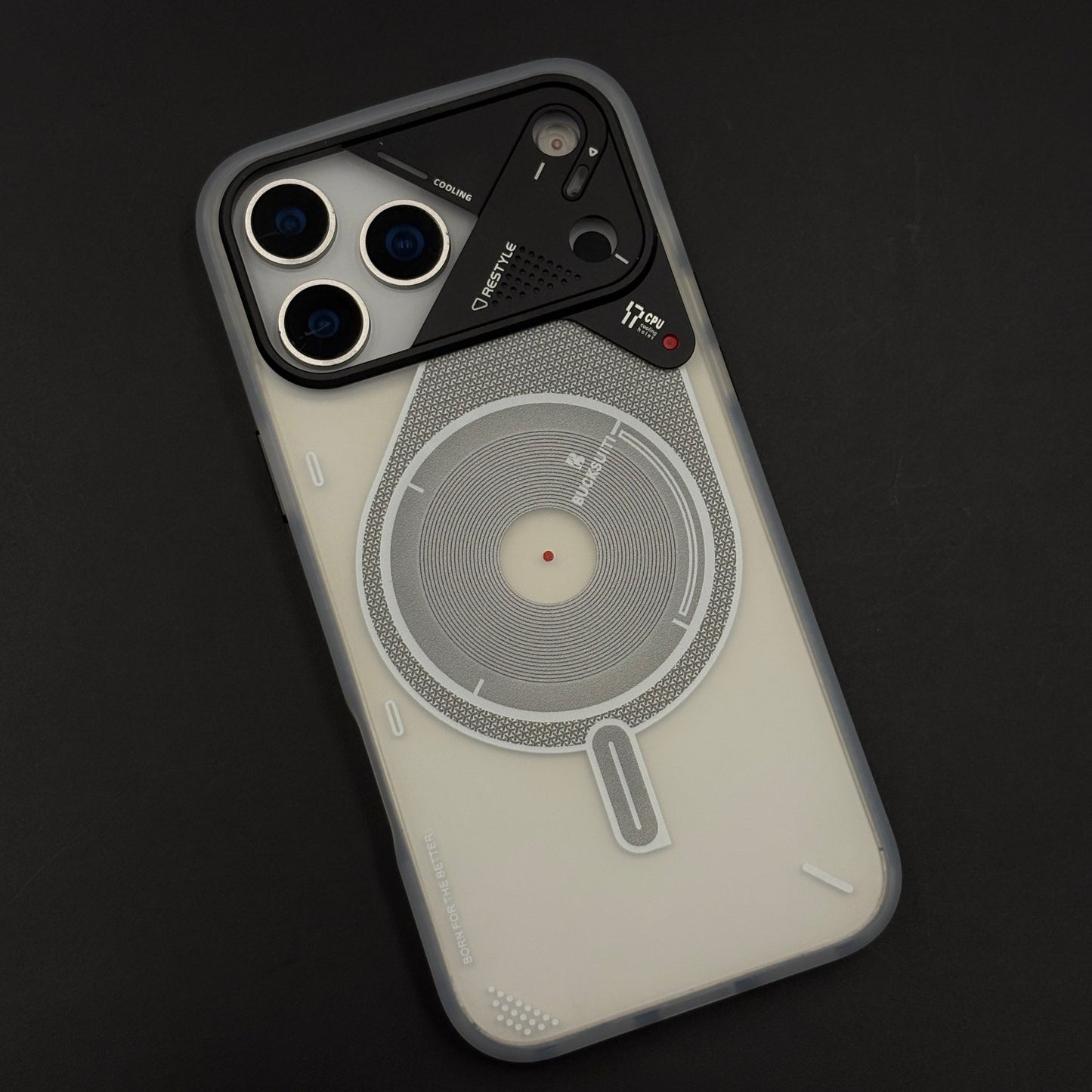 Cyber Tech MagSafe Case with Cooling-Style Design for iPhone 17 Series