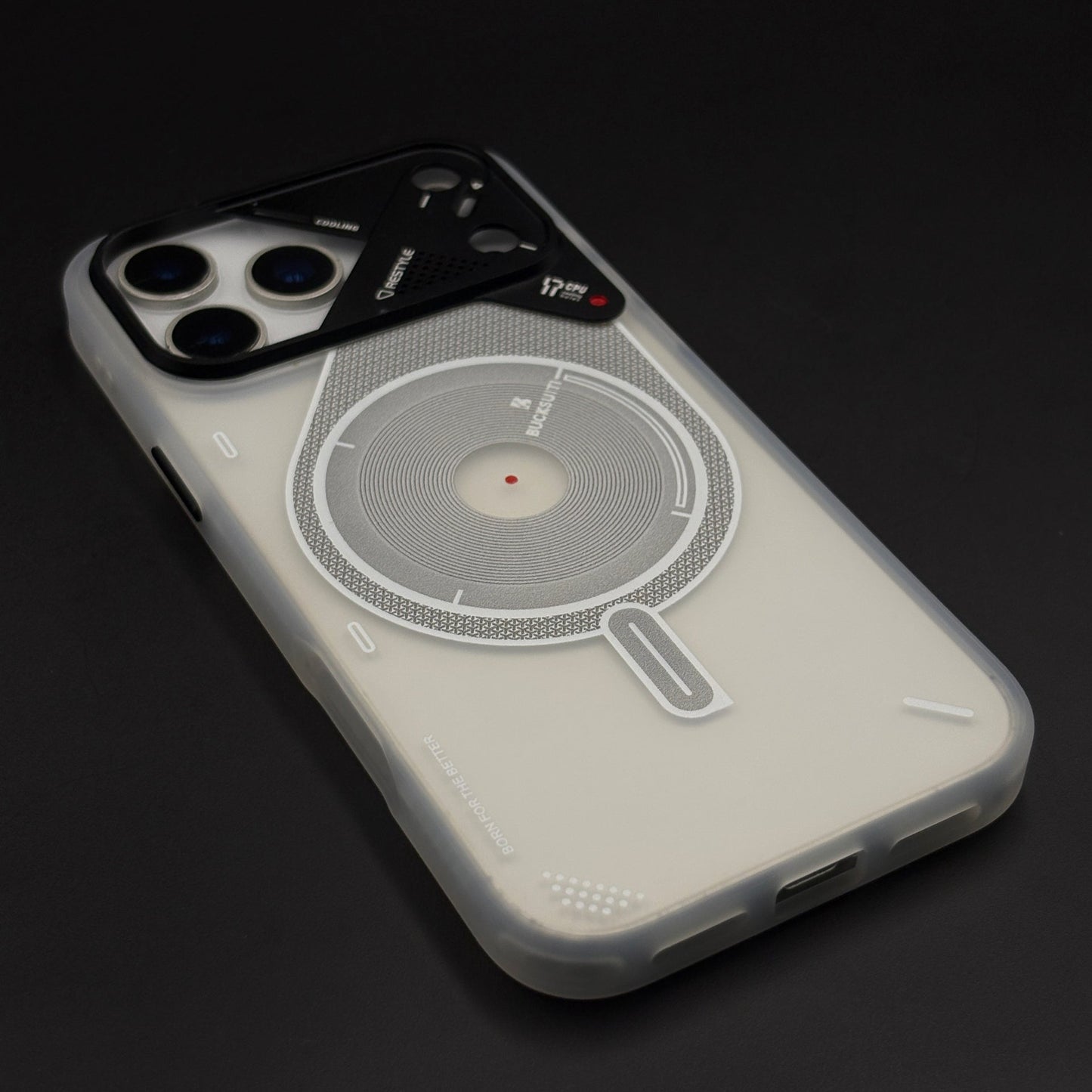 Cyber Tech MagSafe Case with Cooling-Style Design for iPhone 17 Series