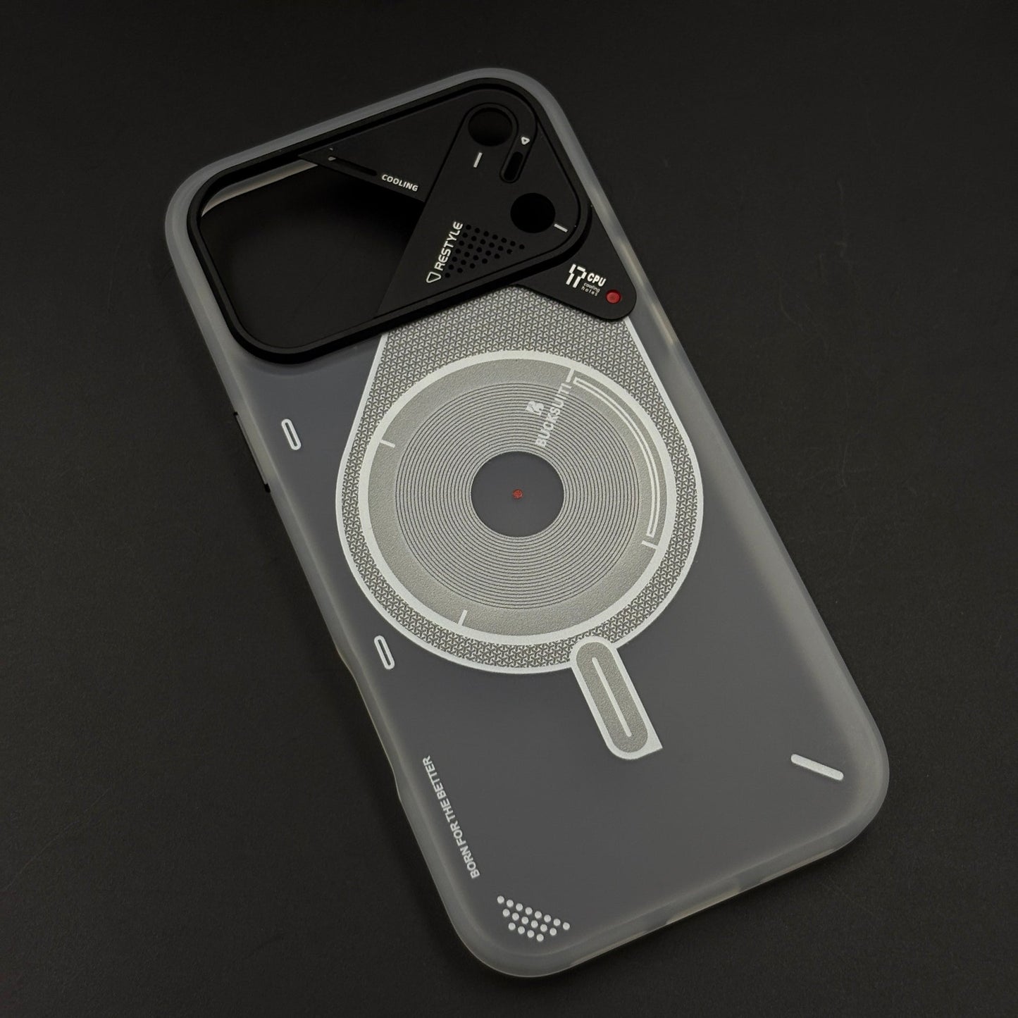 Cyber Tech MagSafe Case with Cooling-Style Design for iPhone 17 Series
