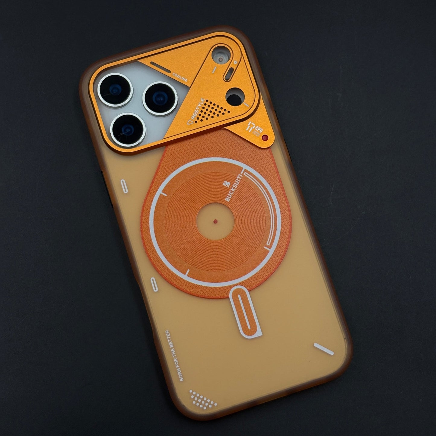 Cyber Tech MagSafe Case with Cooling-Style Design for iPhone 17 Series