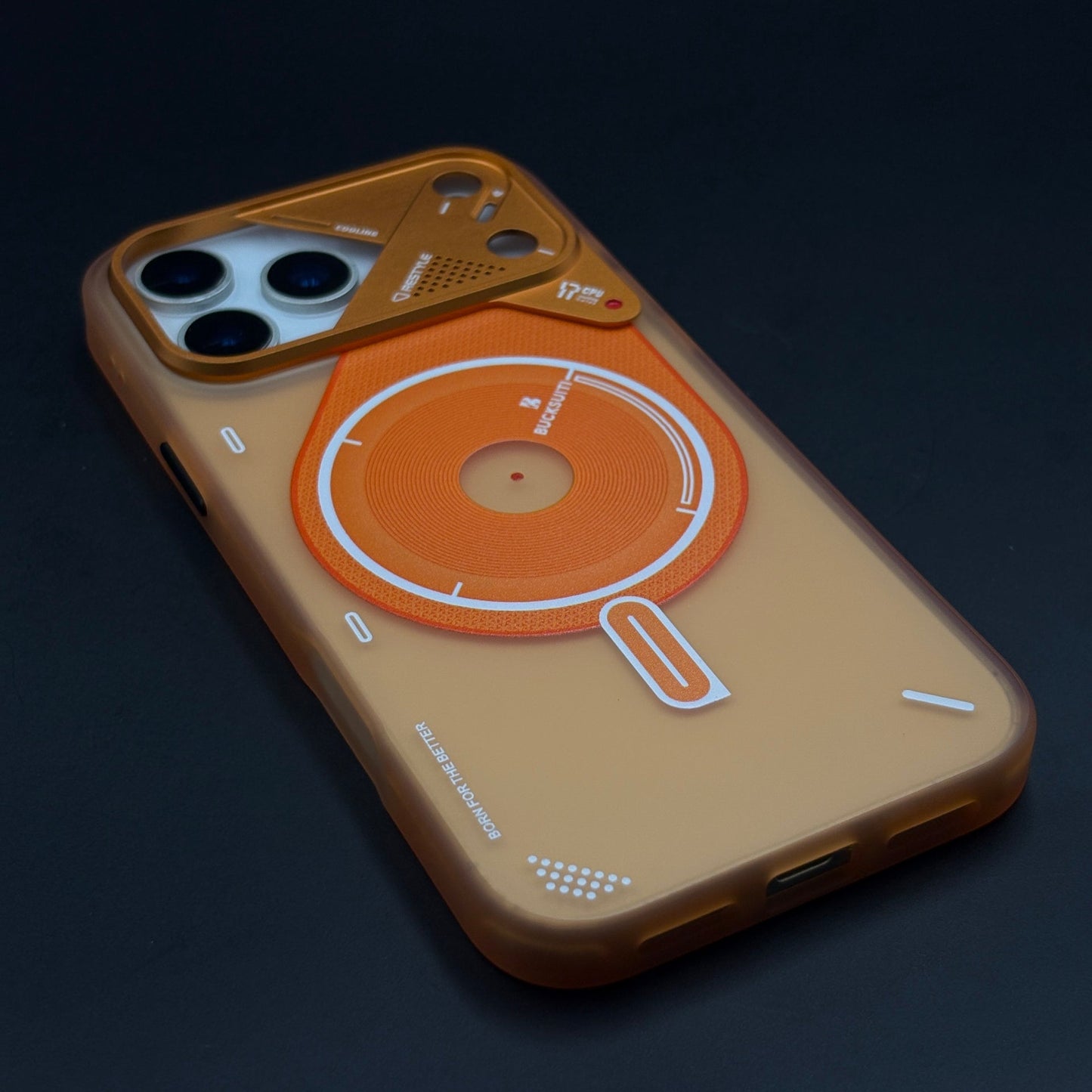 Cyber Tech MagSafe Case with Cooling-Style Design for iPhone 17 Series