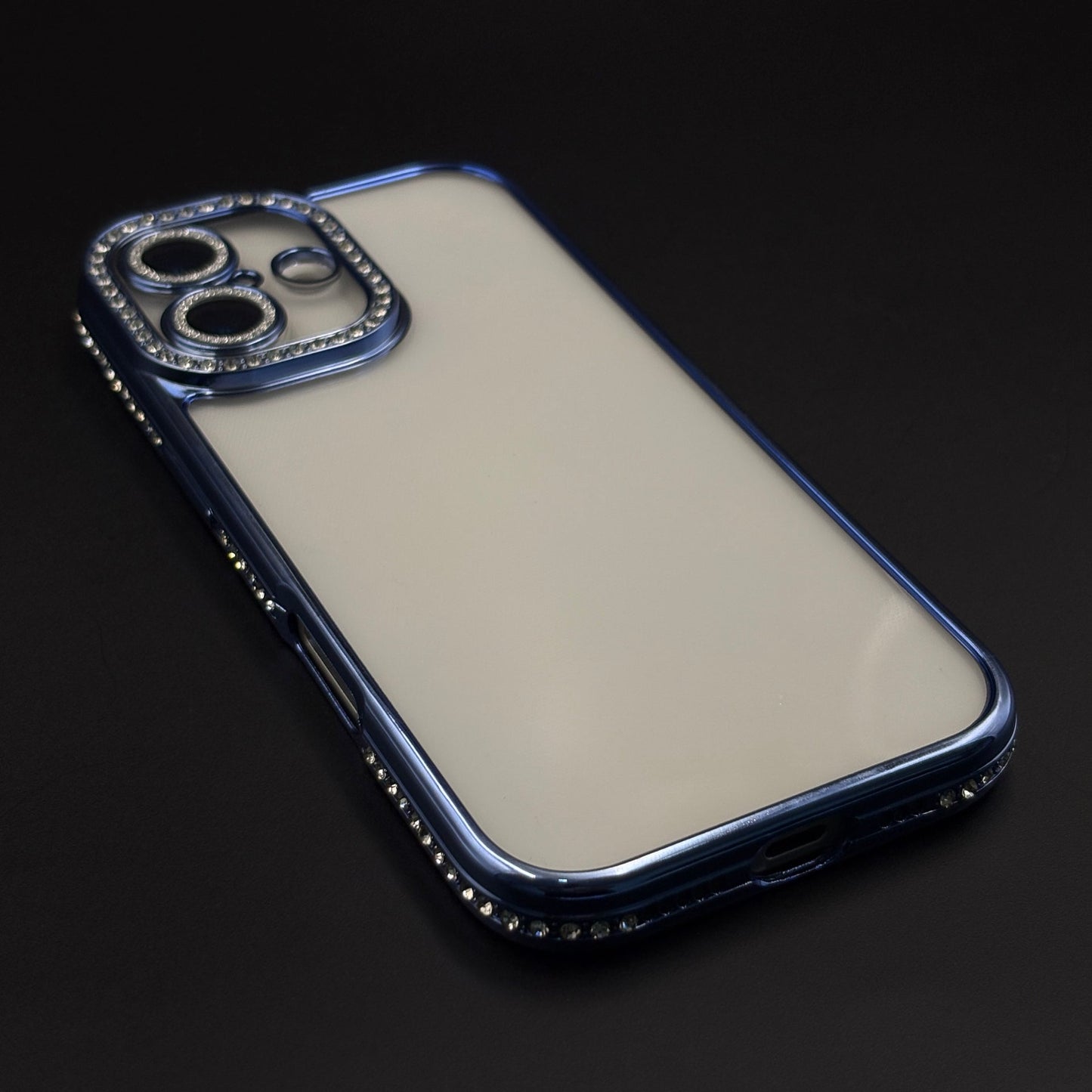 Rhinestone Diamond Clear Case with Camera Protection for iPhone 17