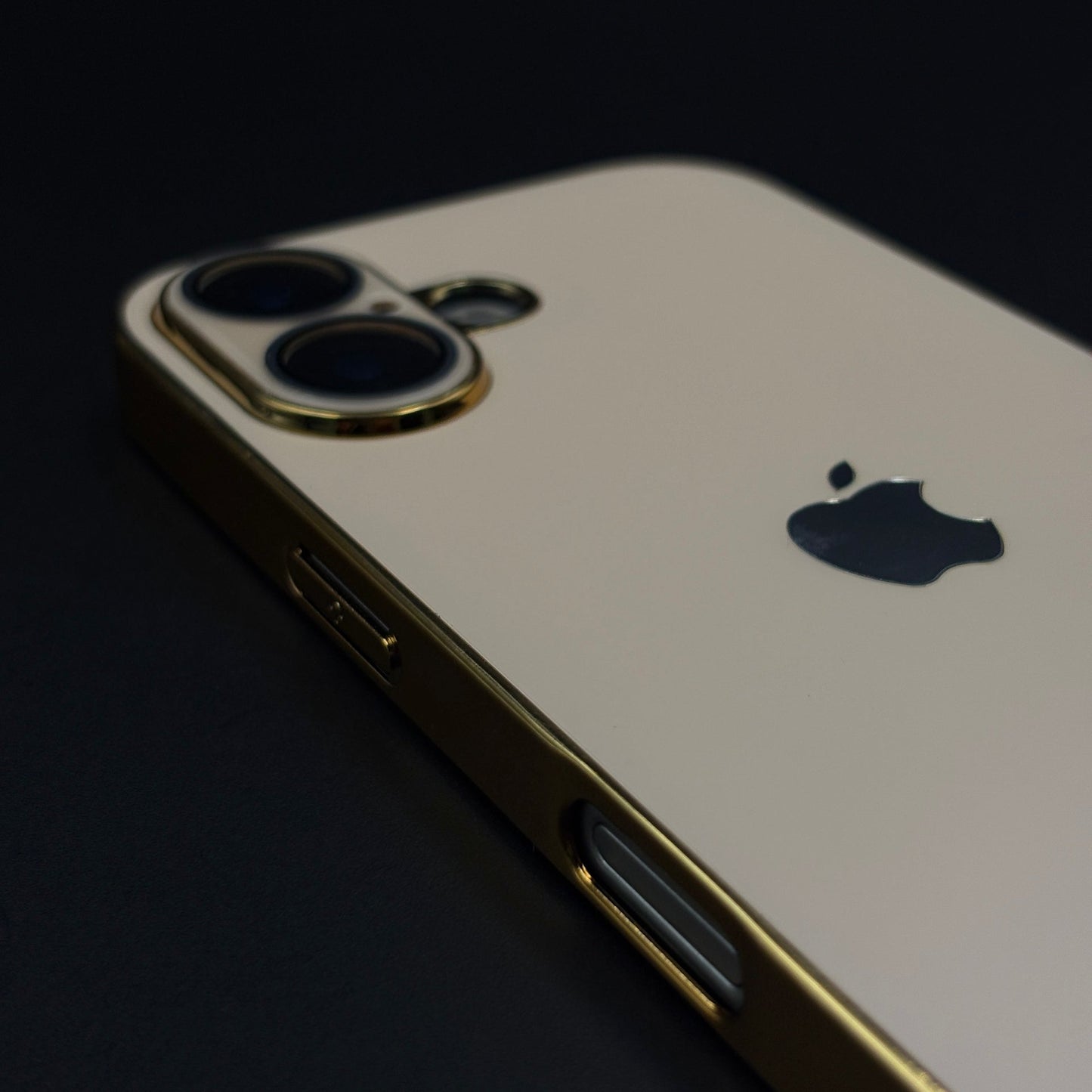 Luxury Backplane Matte Chromatic Lens Shield Case Cover for iPhone 17