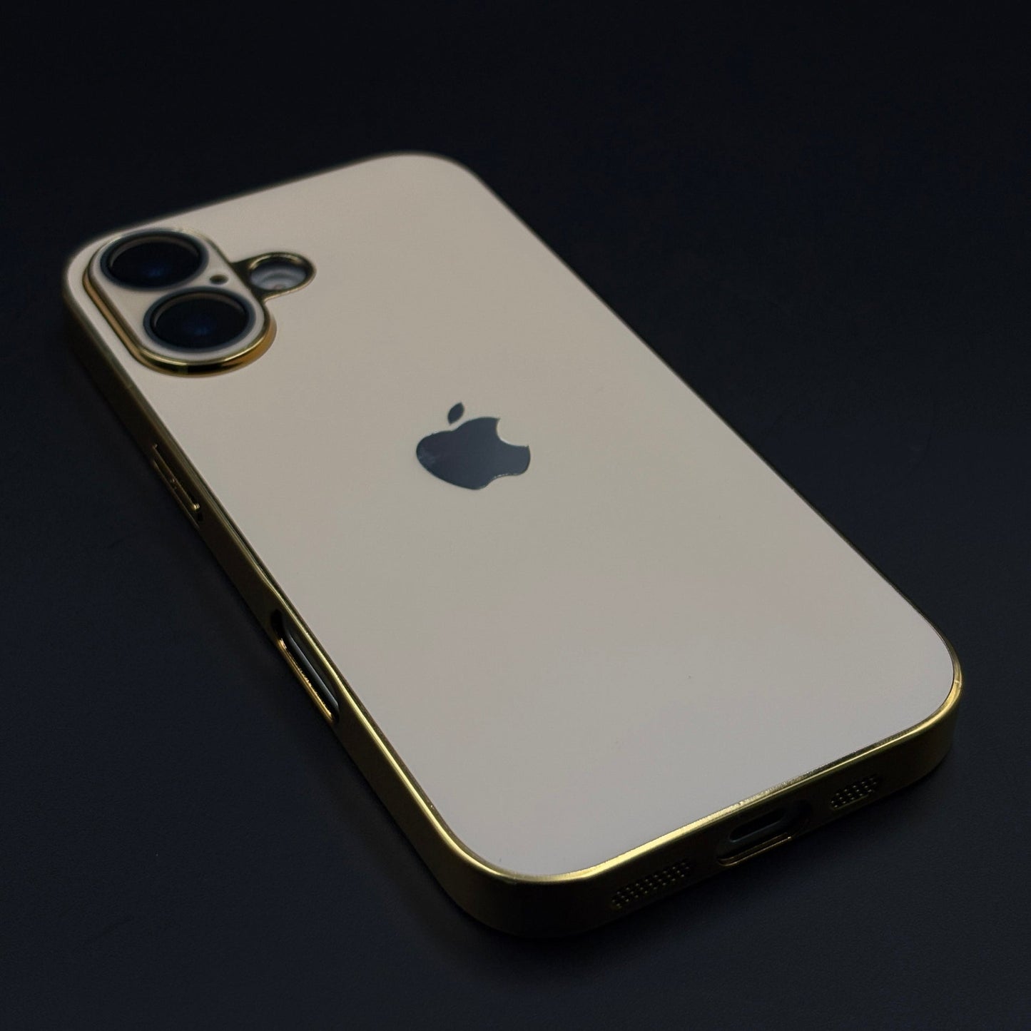 Luxury Backplane Matte Chromatic Lens Shield Case Cover for iPhone 17