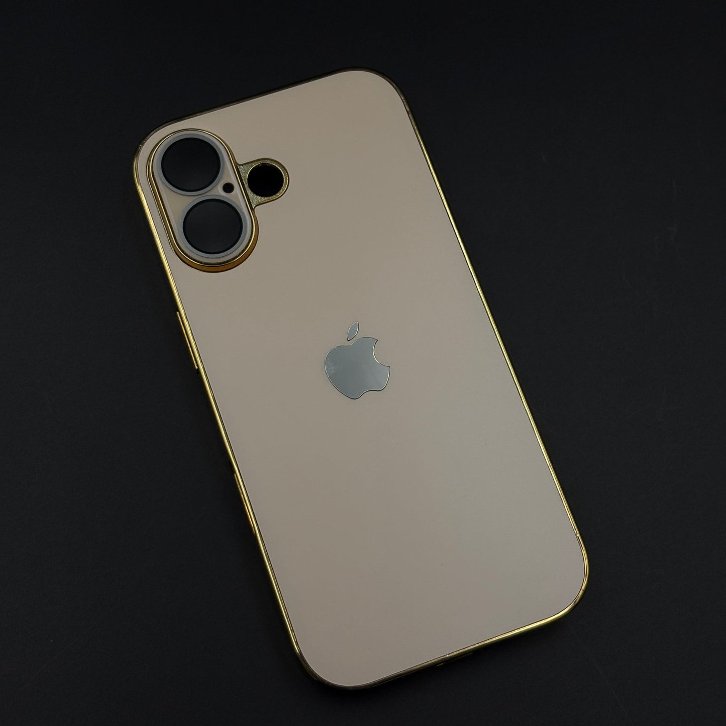 Luxury Backplane Matte Chromatic Lens Shield Case Cover for iPhone 17