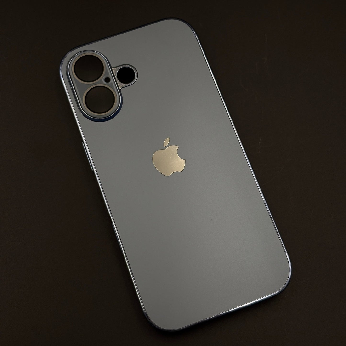 Luxury Backplane Matte Chromatic Lens Shield Case Cover for iPhone 17