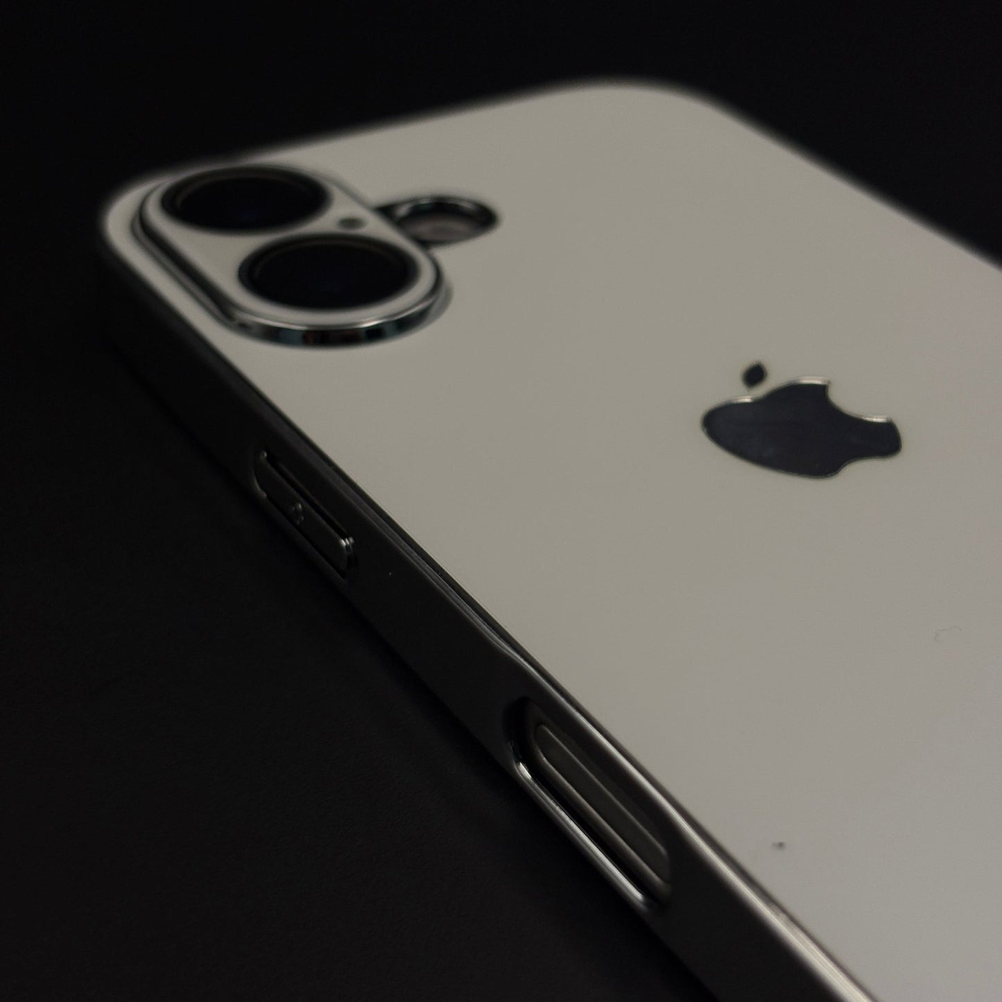 Luxury Backplane Matte Chromatic Lens Shield Case Cover for iPhone 17