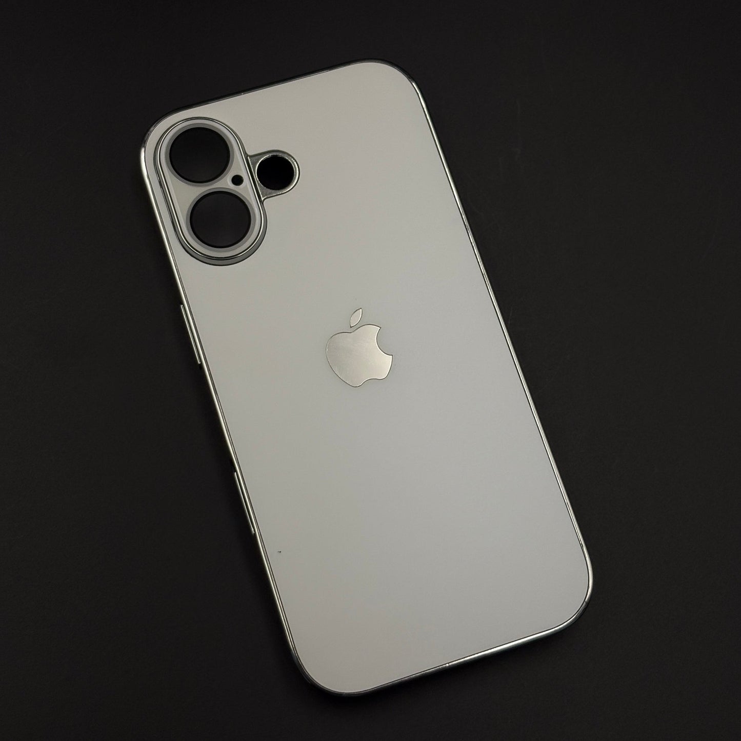 Luxury Backplane Matte Chromatic Lens Shield Case Cover for iPhone 17