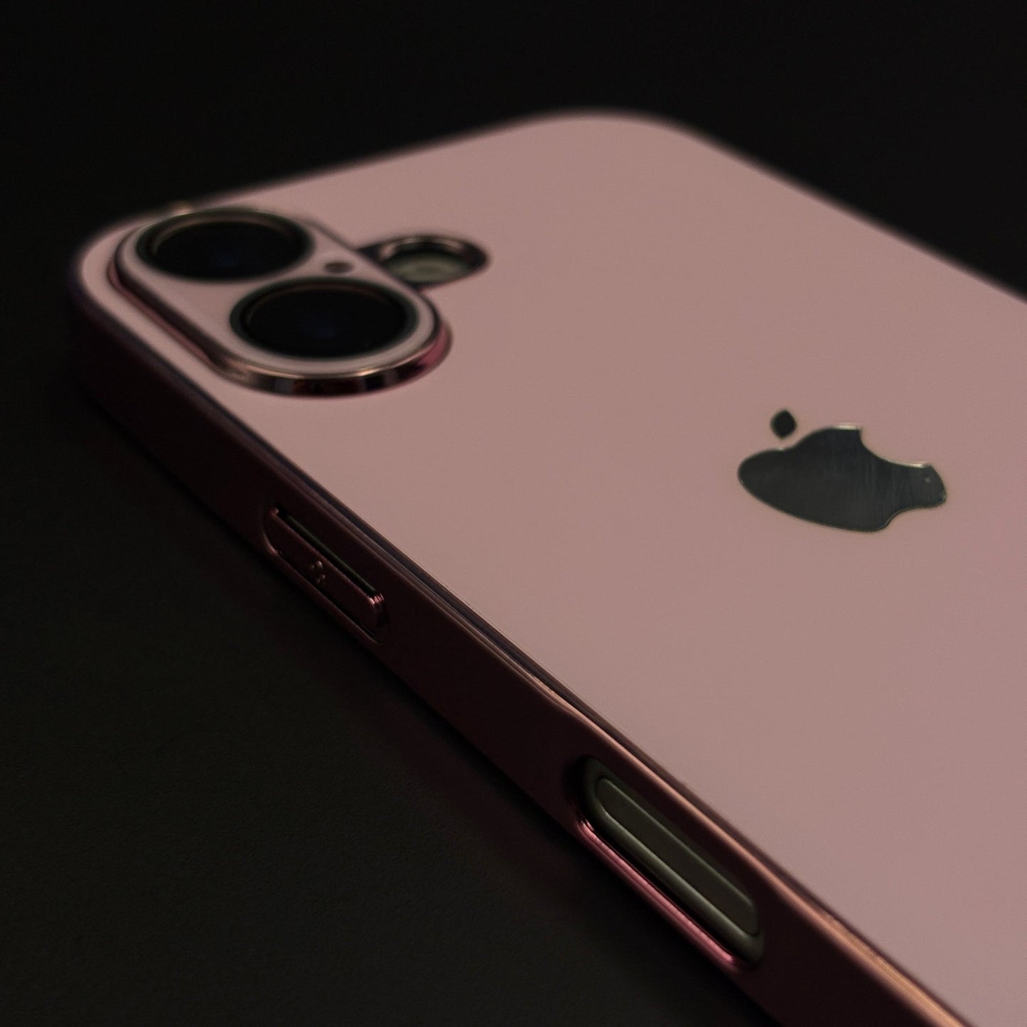 Luxury Backplane Matte Chromatic Lens Shield Case Cover for iPhone 17