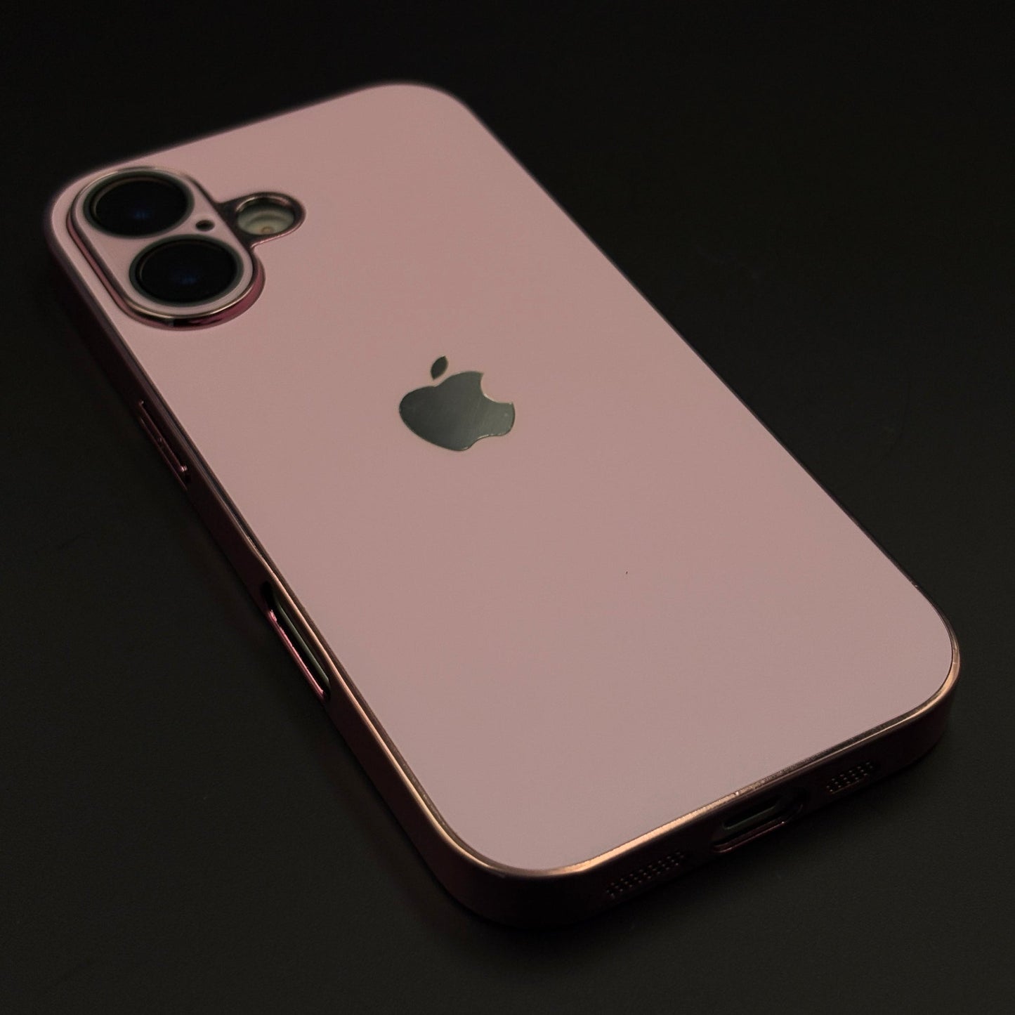 Luxury Backplane Matte Chromatic Lens Shield Case Cover for iPhone 17