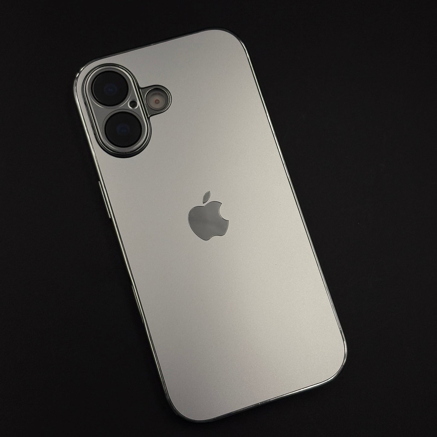 Luxury Backplane Matte Chromatic Lens Shield Case Cover for iPhone 17
