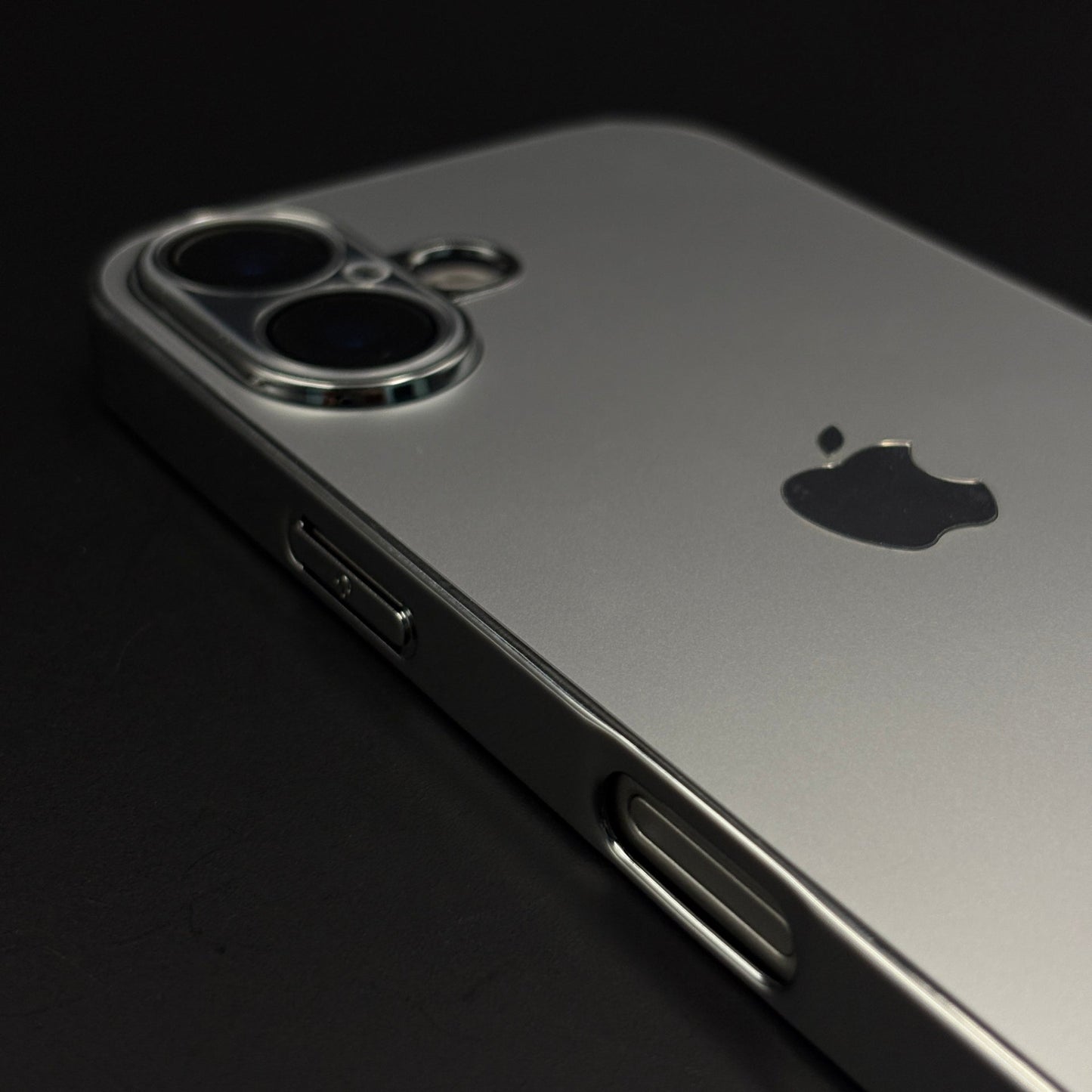 Luxury Backplane Matte Chromatic Lens Shield Case Cover for iPhone 17