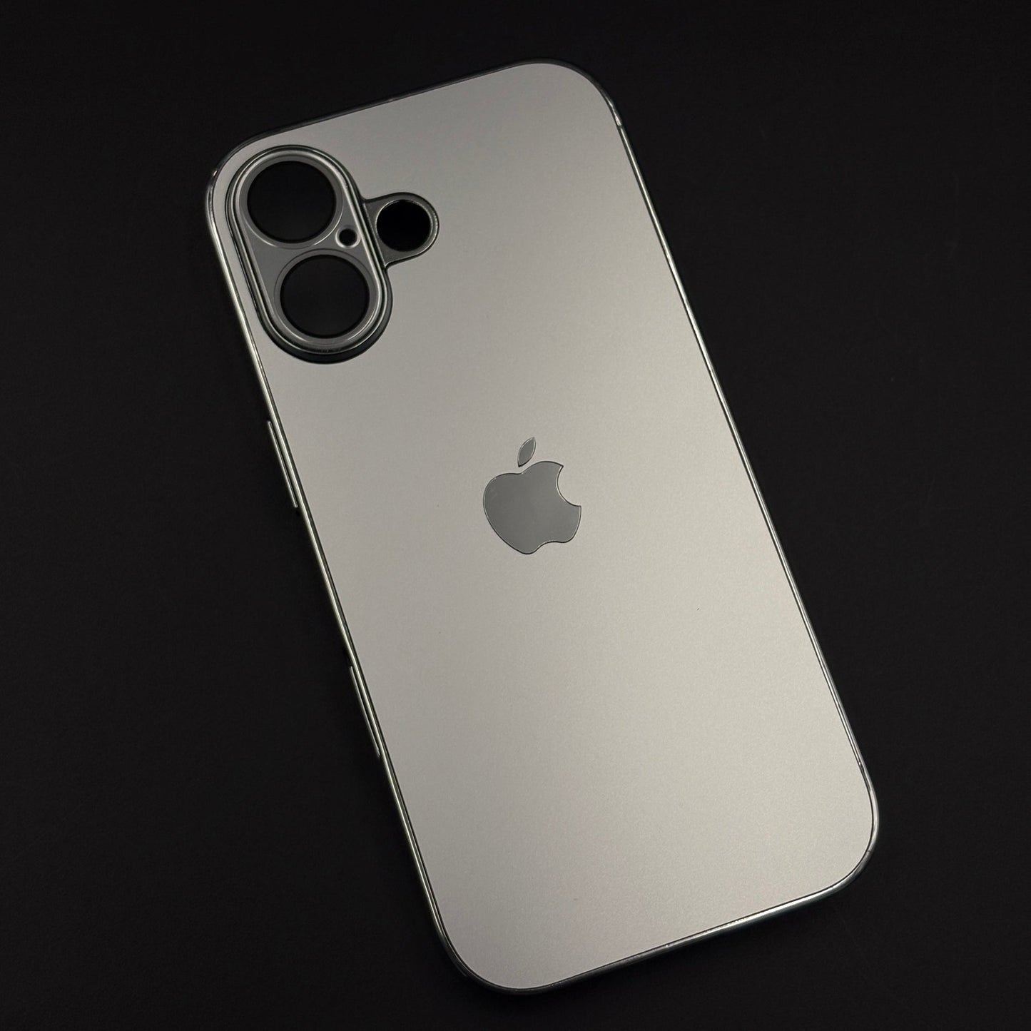 Luxury Backplane Matte Chromatic Lens Shield Case Cover for iPhone 17