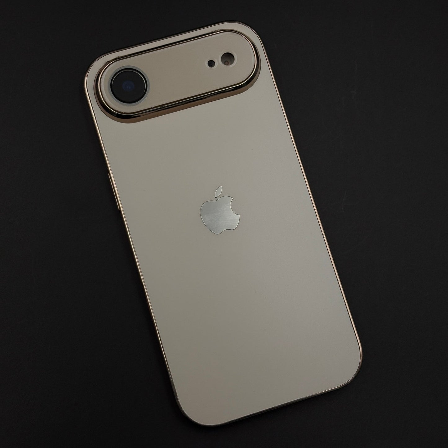 Luxury Backplane Glass Chromatic Lens Shield Case for iPhone 17 Air