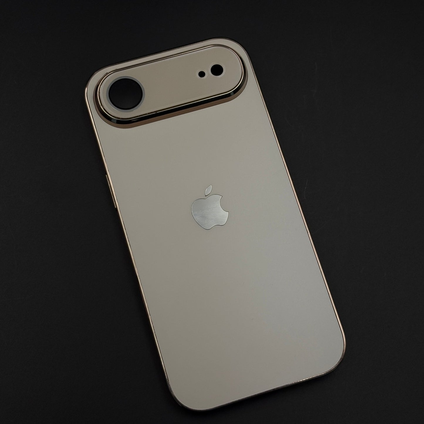 Luxury Backplane Glass Chromatic Lens Shield Case for iPhone 17 Air