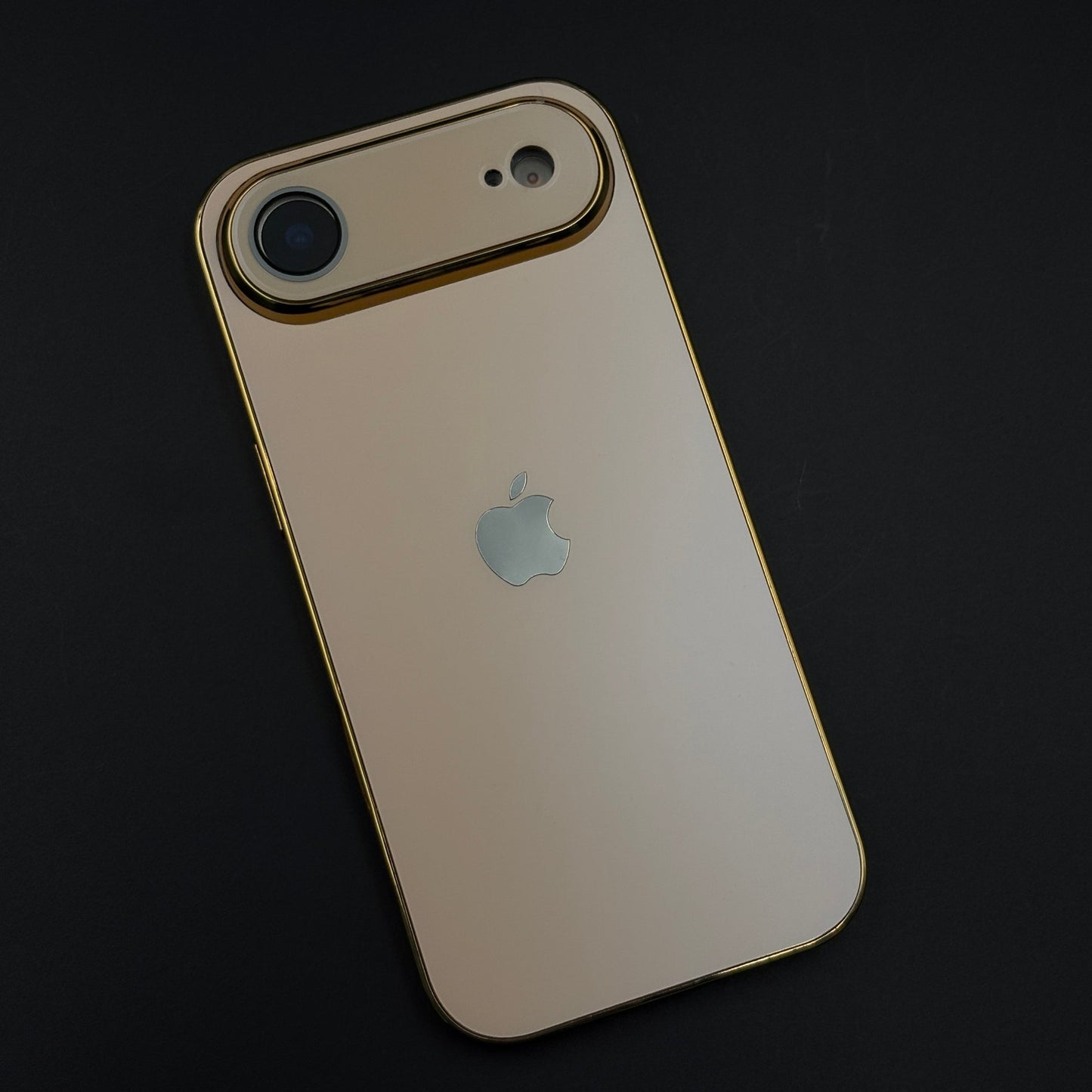 Luxury Backplane Glass Chromatic Lens Shield Case for iPhone 17 Air