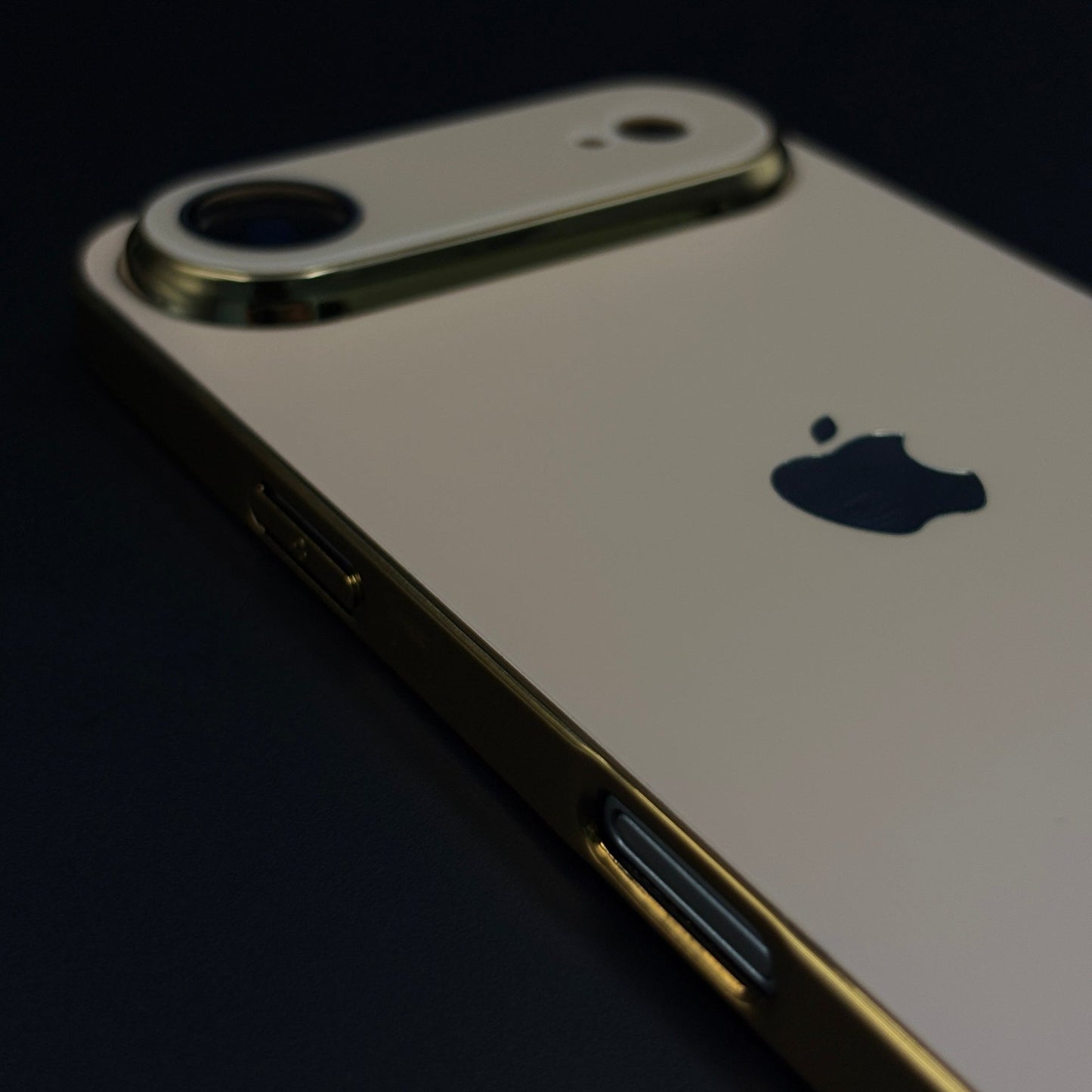 Luxury Backplane Glass Chromatic Lens Shield Case for iPhone 17 Air