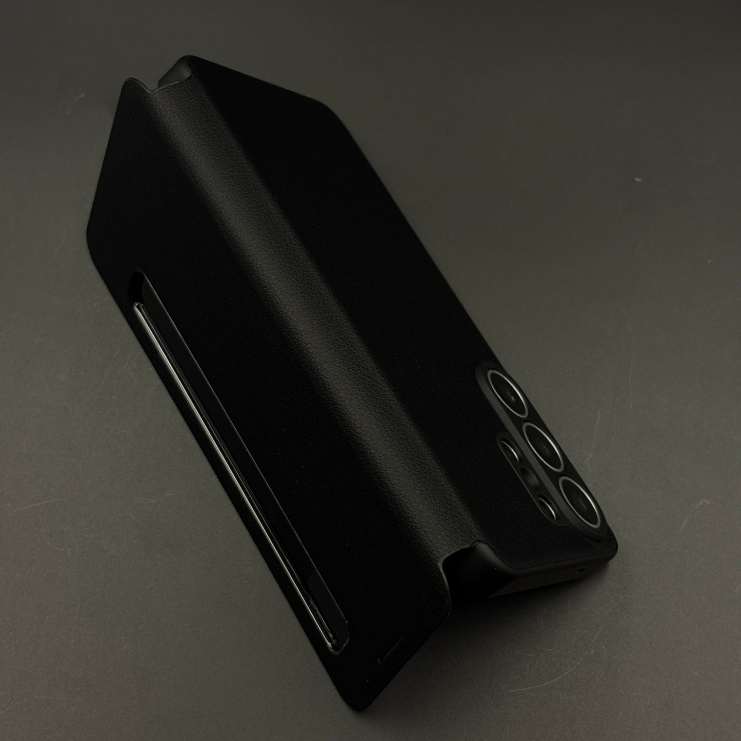 Smart-View Interactive Display Flip Leather Case Cover for Samsung Galaxy S25 Ultra
