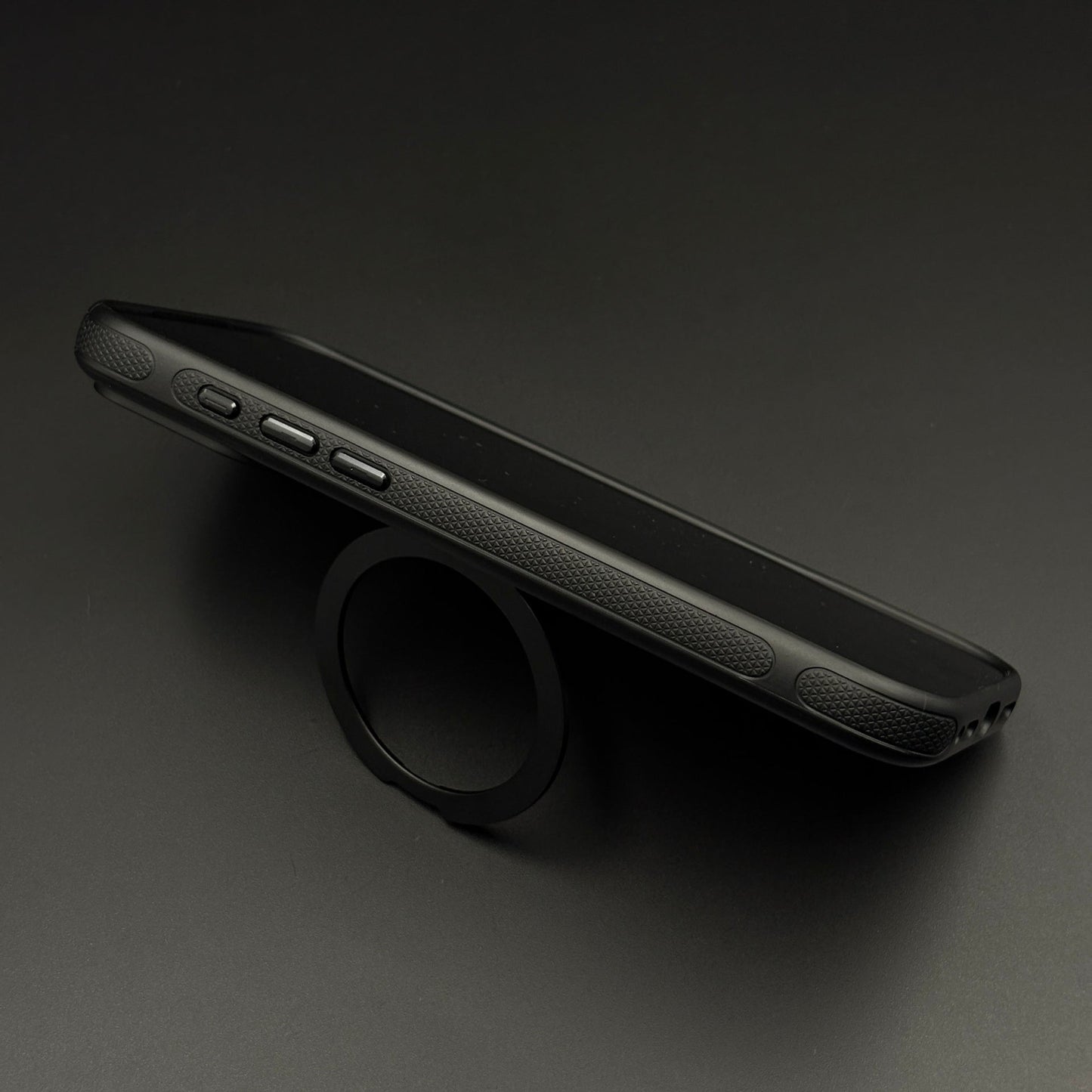 Rotating Metal Stand Clear Case for iPhone 17 Series | MagSafe Compatible Kickstand Cover