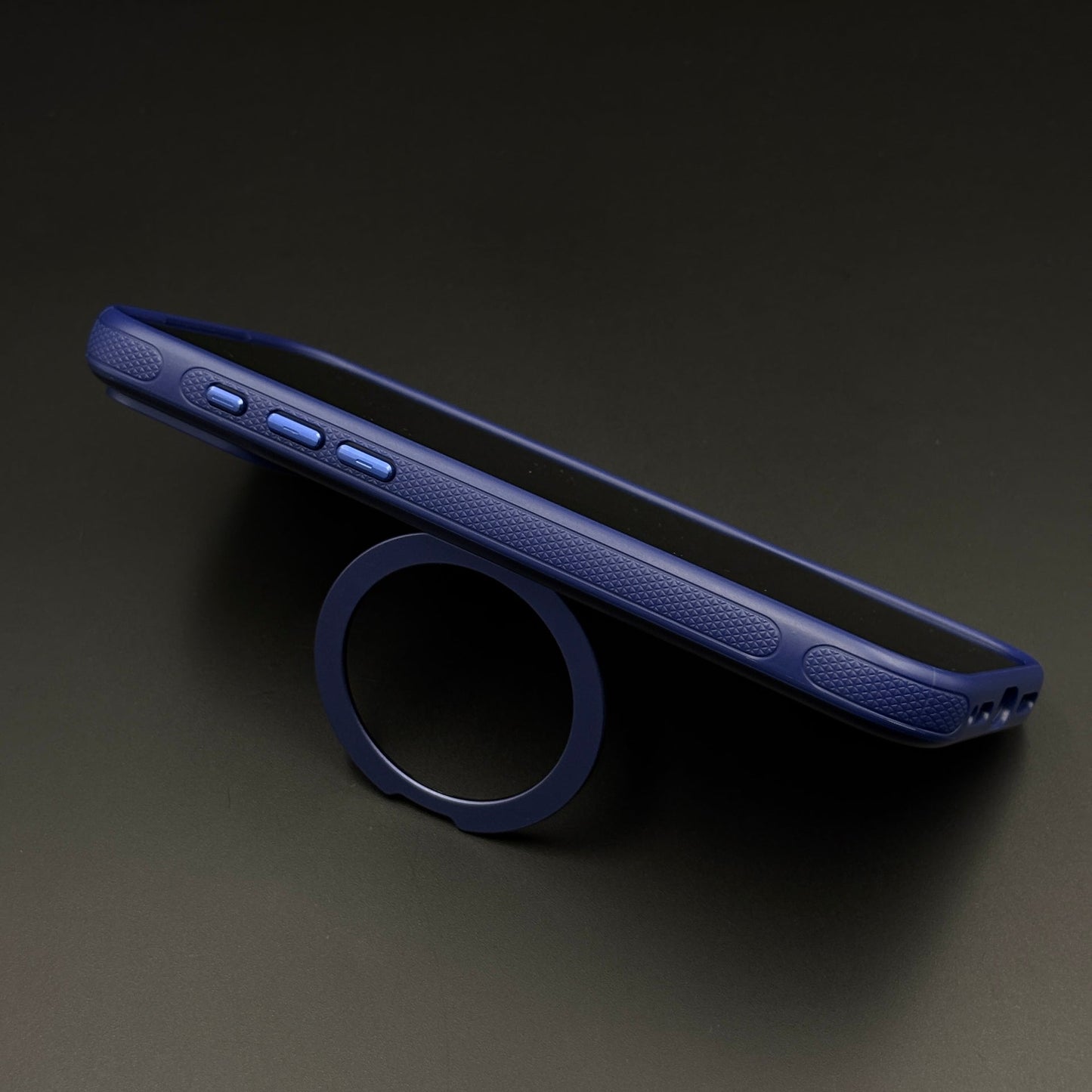 Rotating Metal Stand Clear Case for iPhone 17 Series | MagSafe Compatible Kickstand Cover