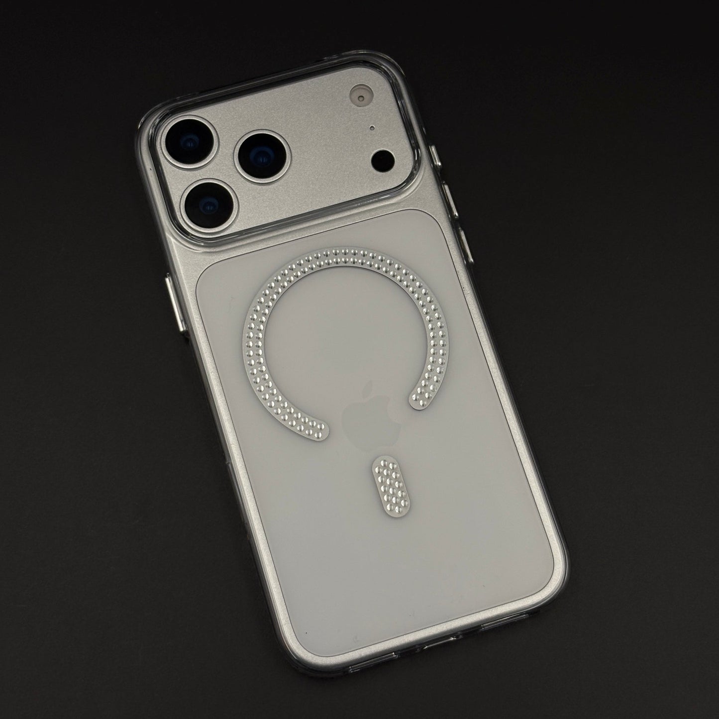Diamond Rhinestone MagSafe Clear Case for iPhone 17 Series | Anti-Yellow Protection