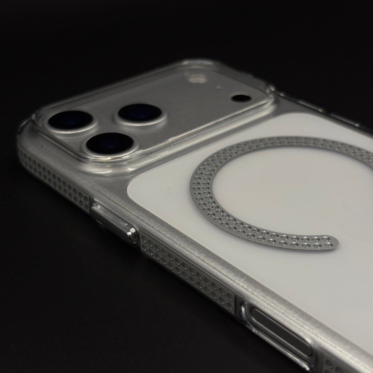 Diamond Rhinestone MagSafe Clear Case for iPhone 17 Series | Anti-Yellow Protection
