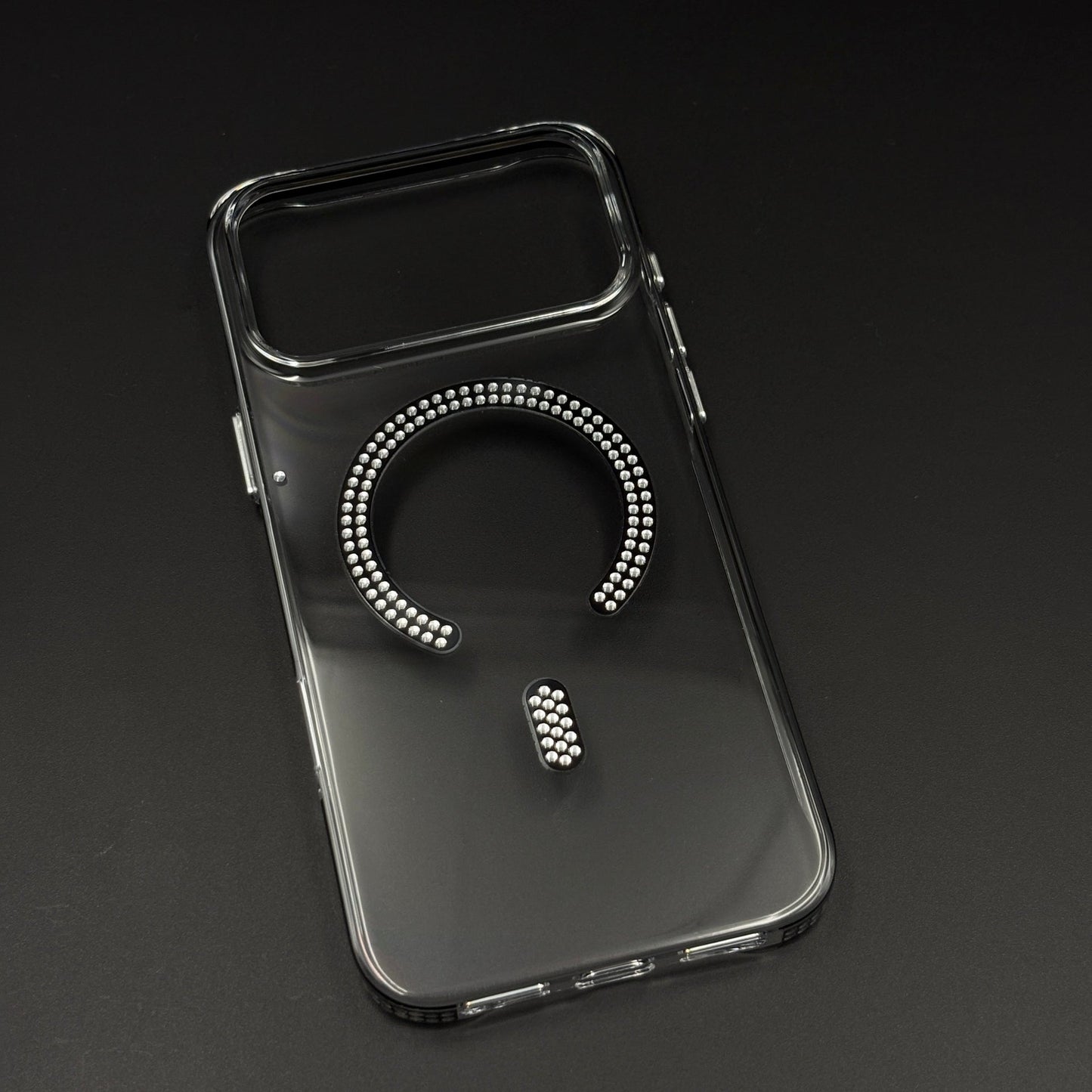Diamond Rhinestone MagSafe Clear Case for iPhone 17 Series | Anti-Yellow Protection