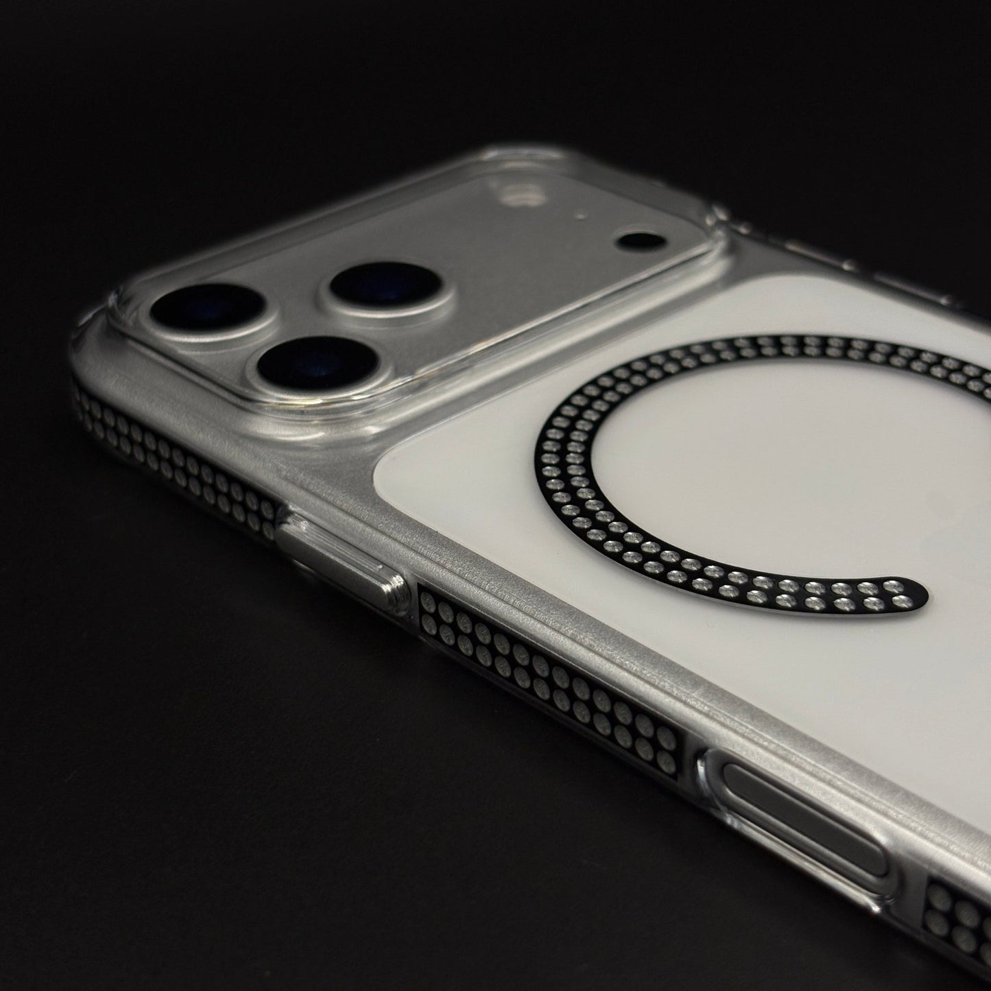 Diamond Rhinestone MagSafe Clear Case for iPhone 17 Series | Anti-Yellow Protection