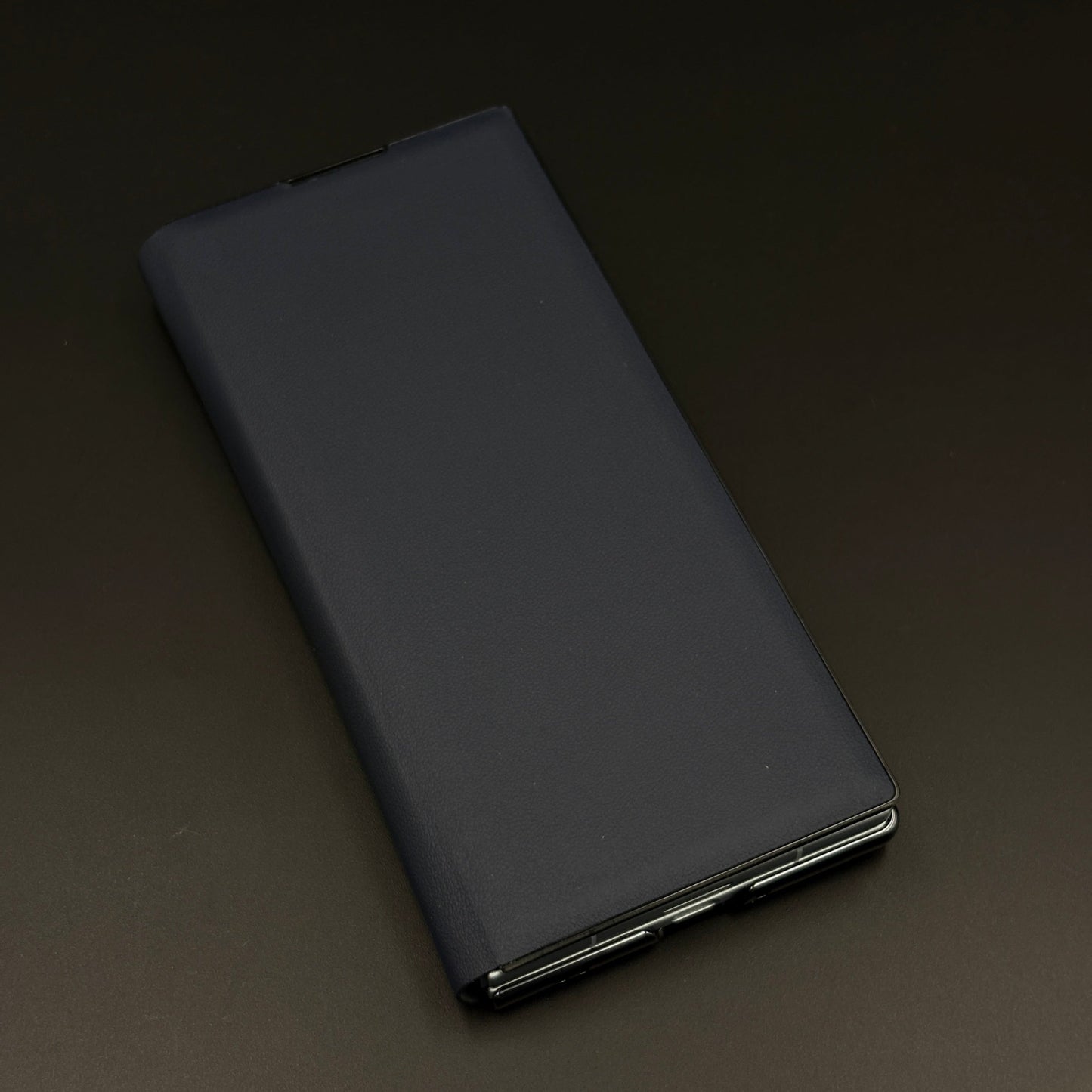 Leather Case with Flip Cover for Samsung Galaxy Z Fold 6 | Robust Metal Kickstand | Elegant Touch