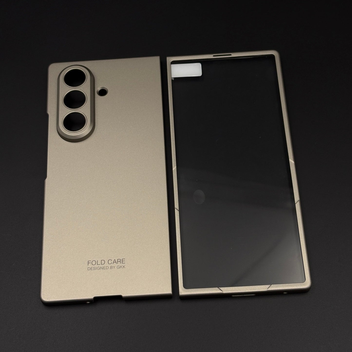 Matte Hard Shell Case for Samsung Galaxy Z Fold 7 | Front & Back Full Protection