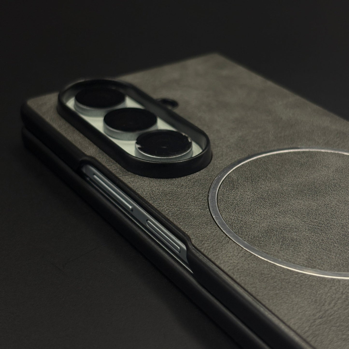 Slim Leather MagSafe Case for Samsung Galaxy Z Fold 7