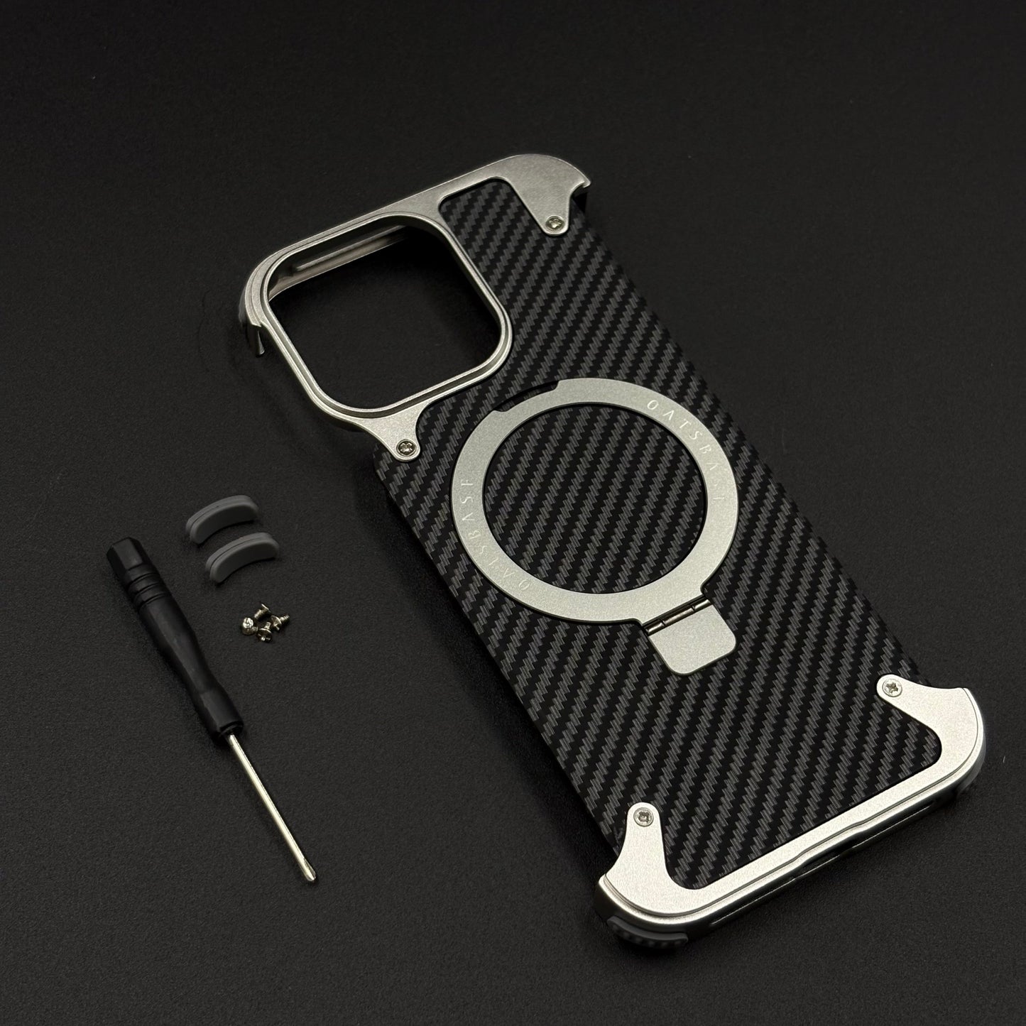 UltraLux Carbon Fibre & Metal MagSafe Case for iPhone | Crafted for Style & Strength
