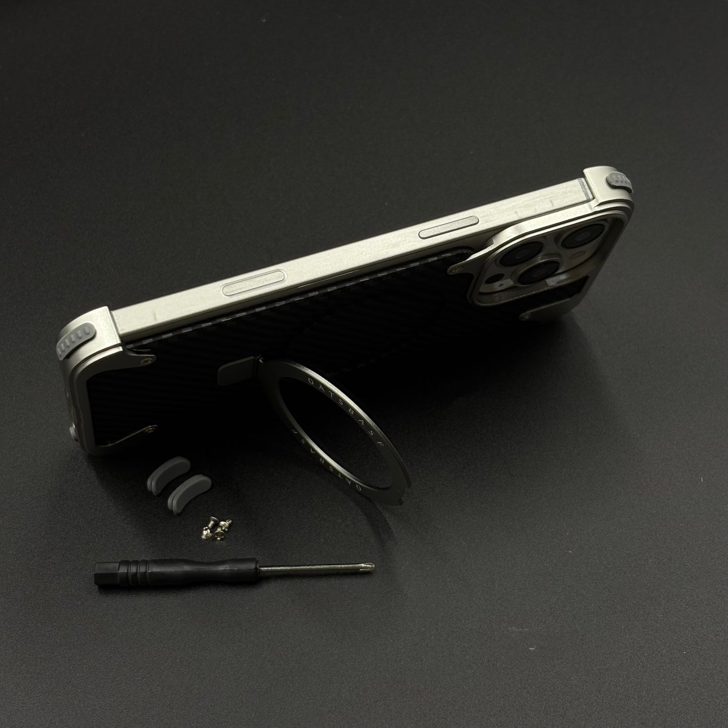 UltraLux Carbon Fibre & Metal MagSafe Case for iPhone | Crafted for Style & Strength
