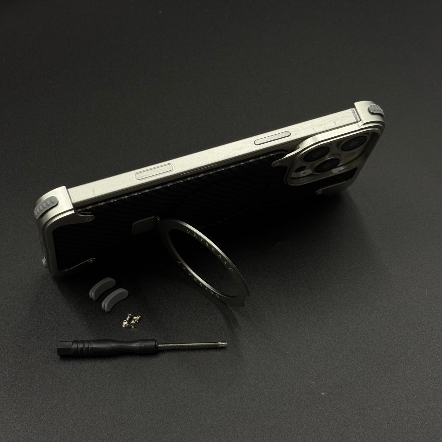 UltraLux Carbon Fibre & Metal MagSafe Case for iPhone | Crafted for Style & Strength
