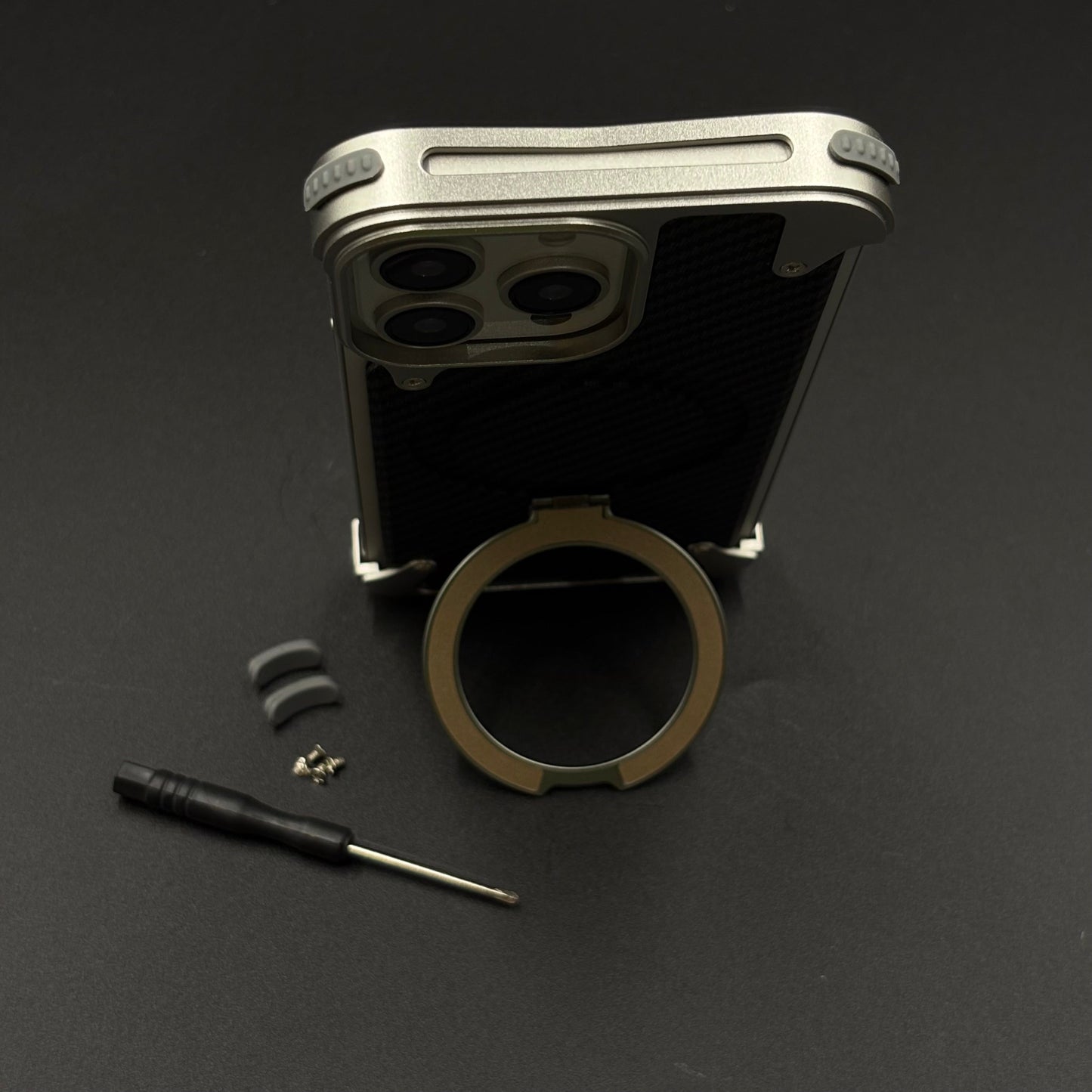 UltraLux Carbon Fibre & Metal MagSafe Case for iPhone | Crafted for Style & Strength