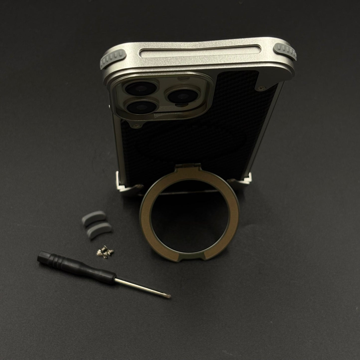 UltraLux Carbon Fibre & Metal MagSafe Case for iPhone | Crafted for Style & Strength