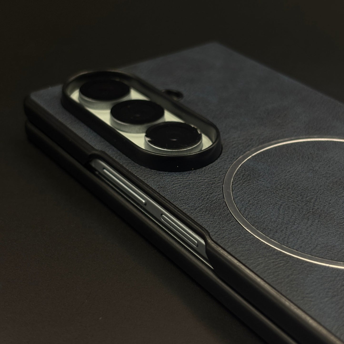 Slim Leather MagSafe Case for Samsung Galaxy Z Fold 7